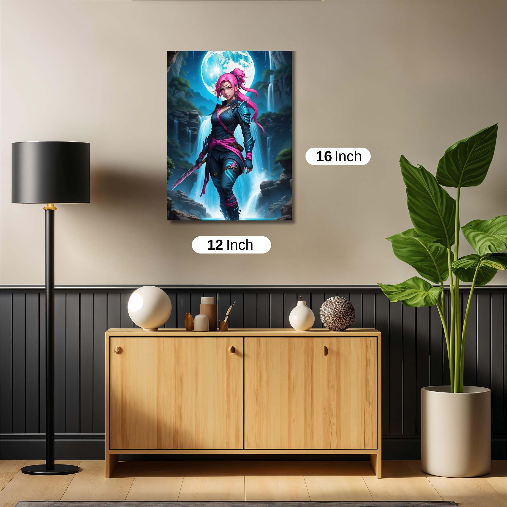 Lunar Warrior Safe Wall Magnetic / M