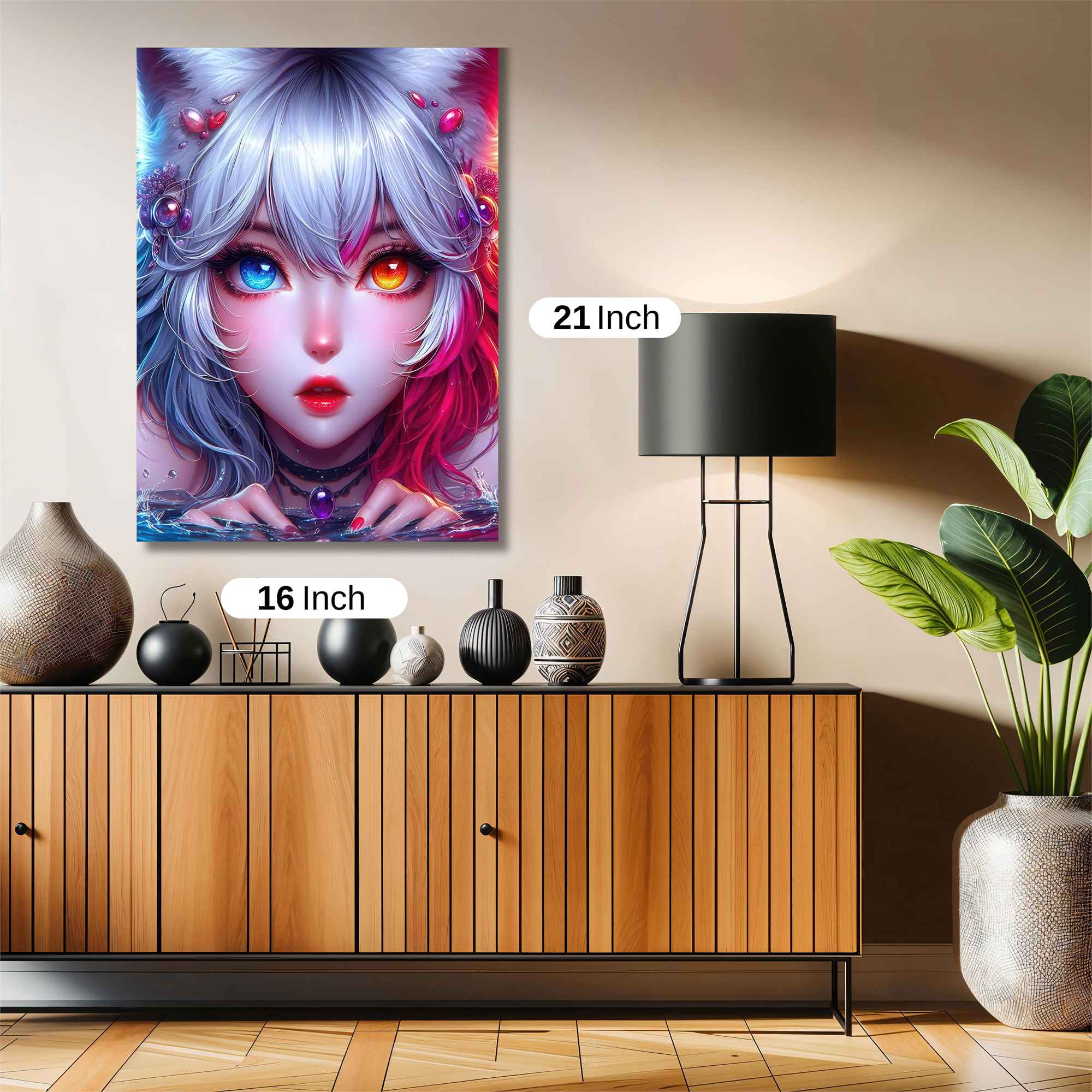 Feline Enigma Safe Wall Magnetic / M