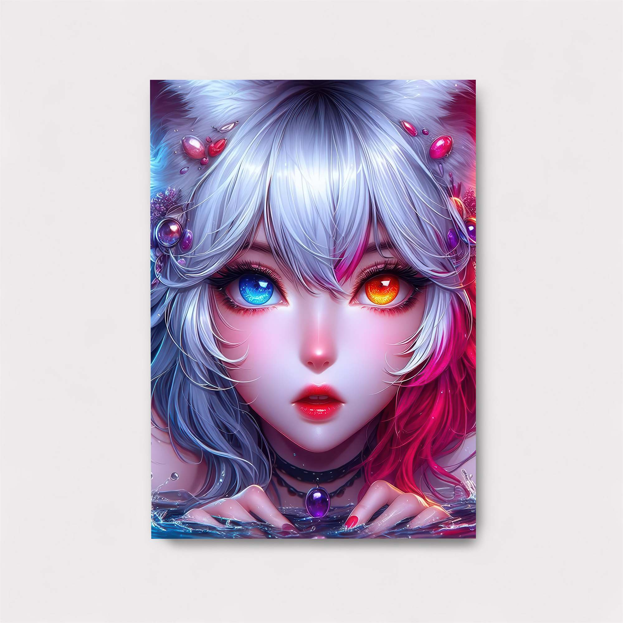 Feline Enigma Safe Wall Magnetic / M