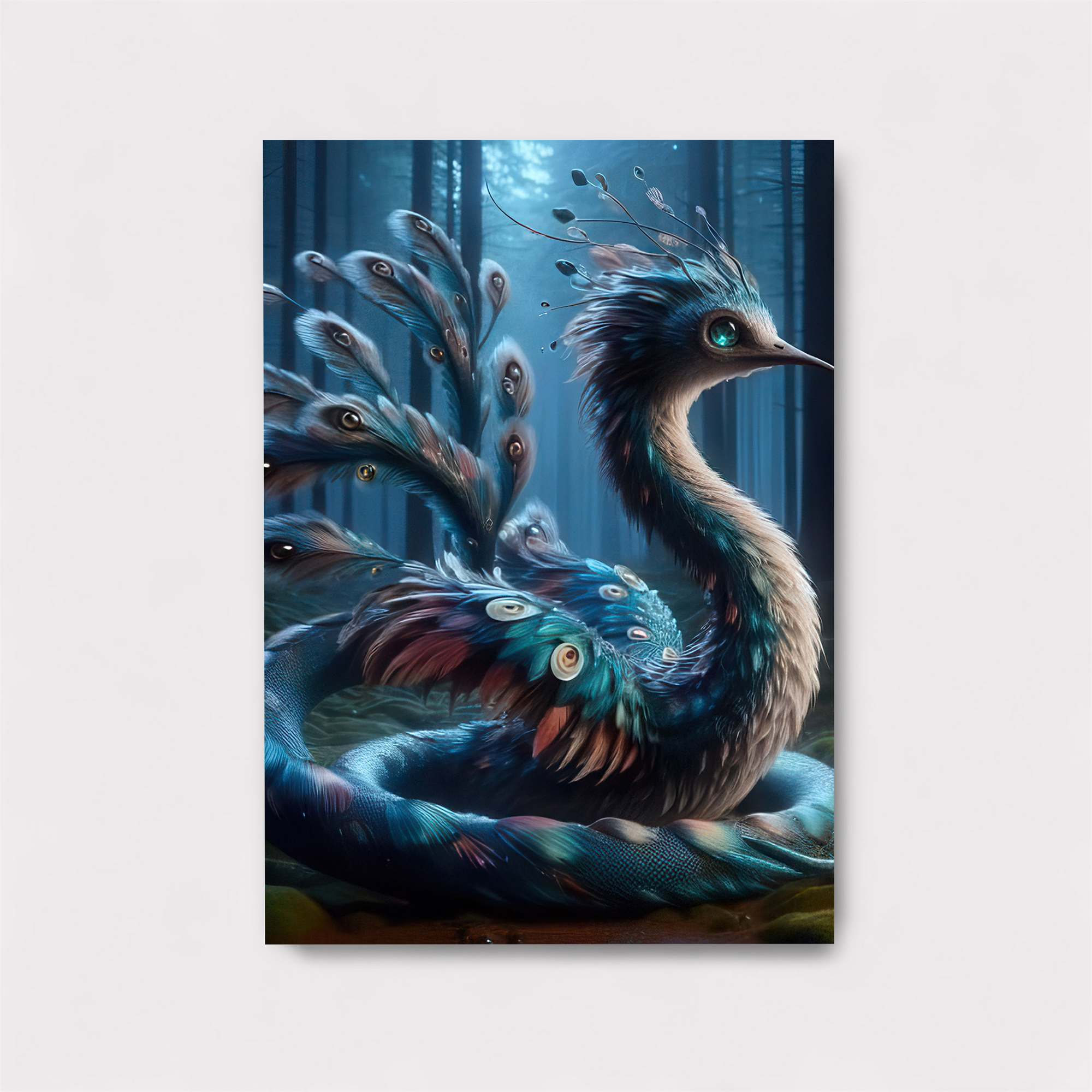 Peacock Enigma Safe Wall Magnetic / M
