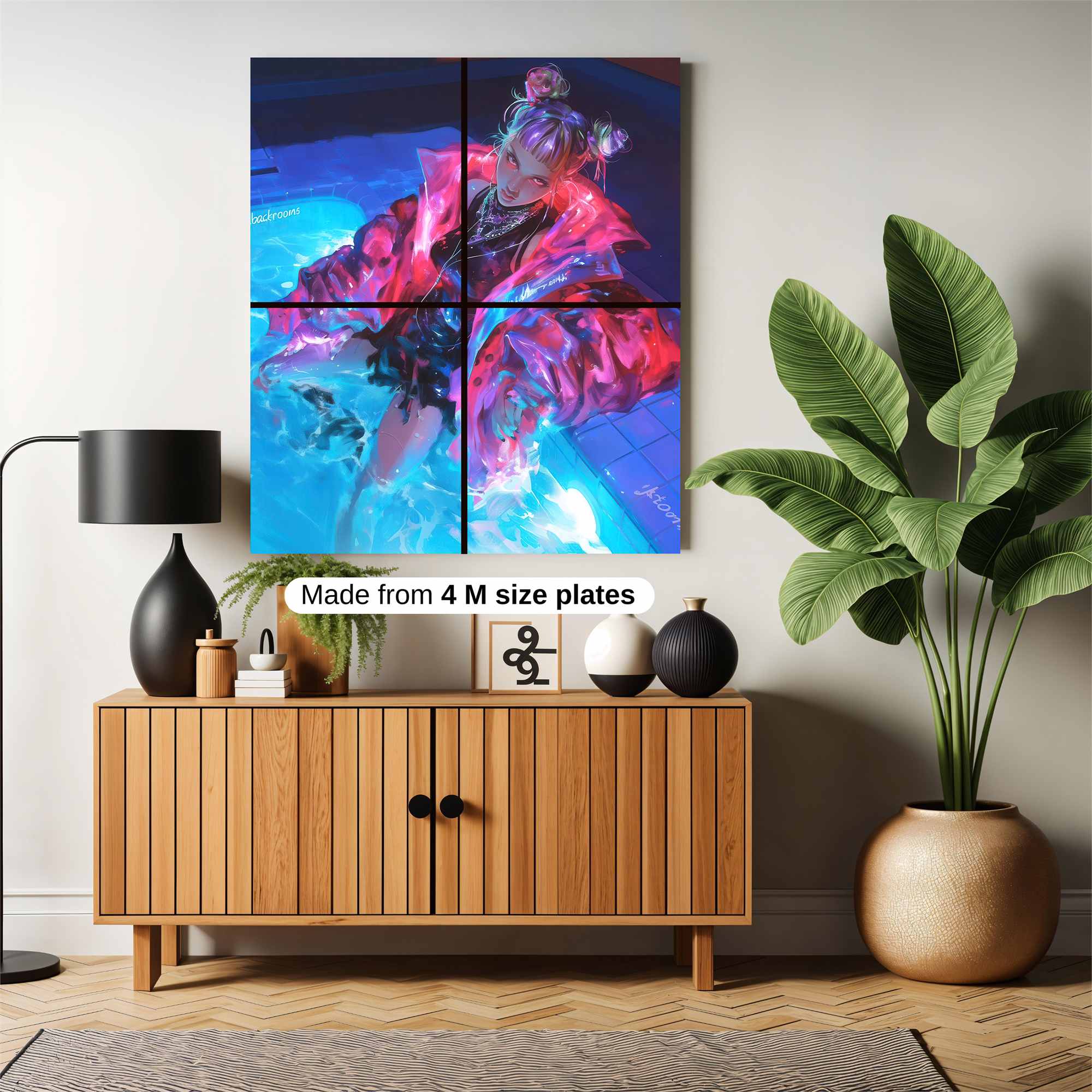 Neon Dream Safe Wall Magnetic / M