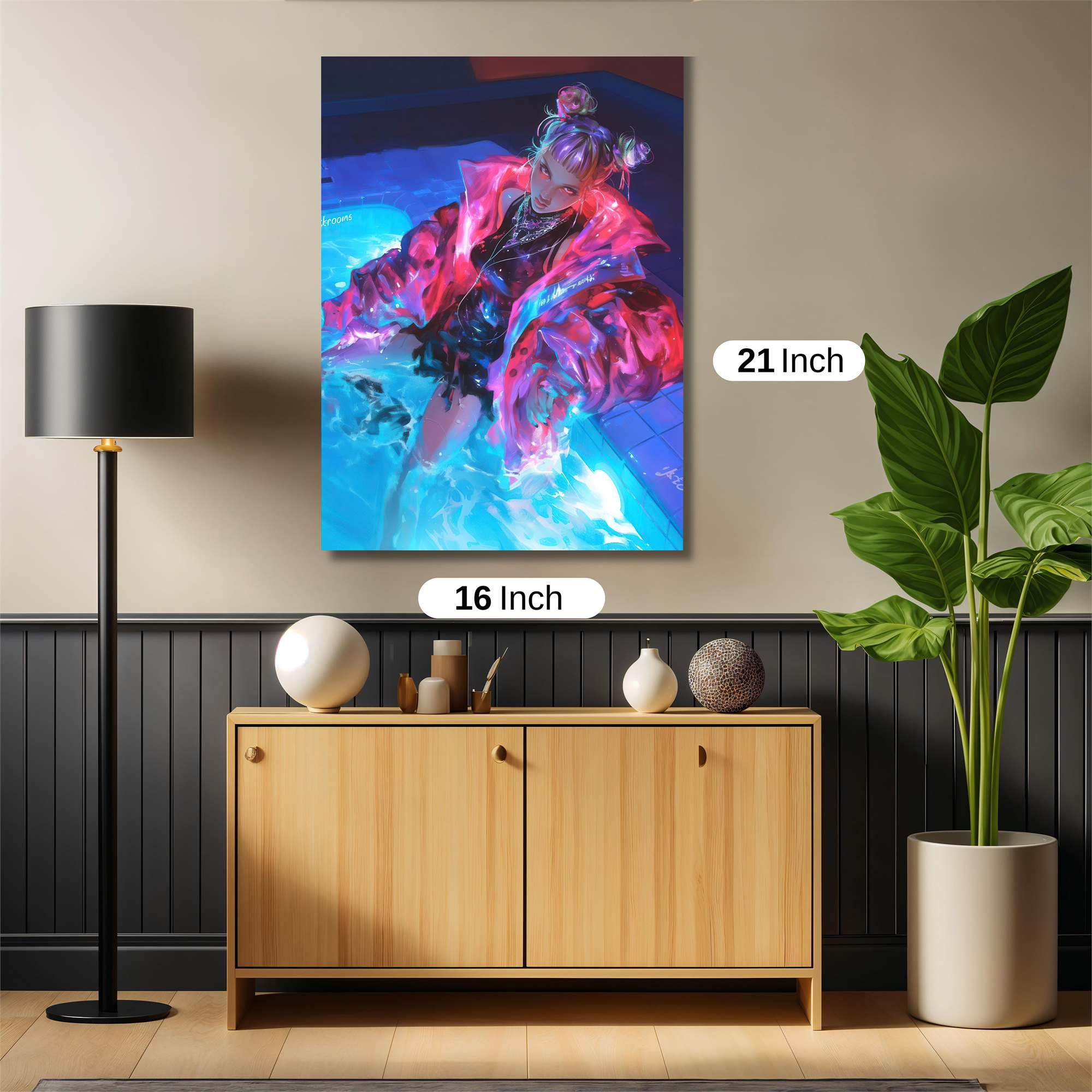 Neon Dream Safe Wall Magnetic / M