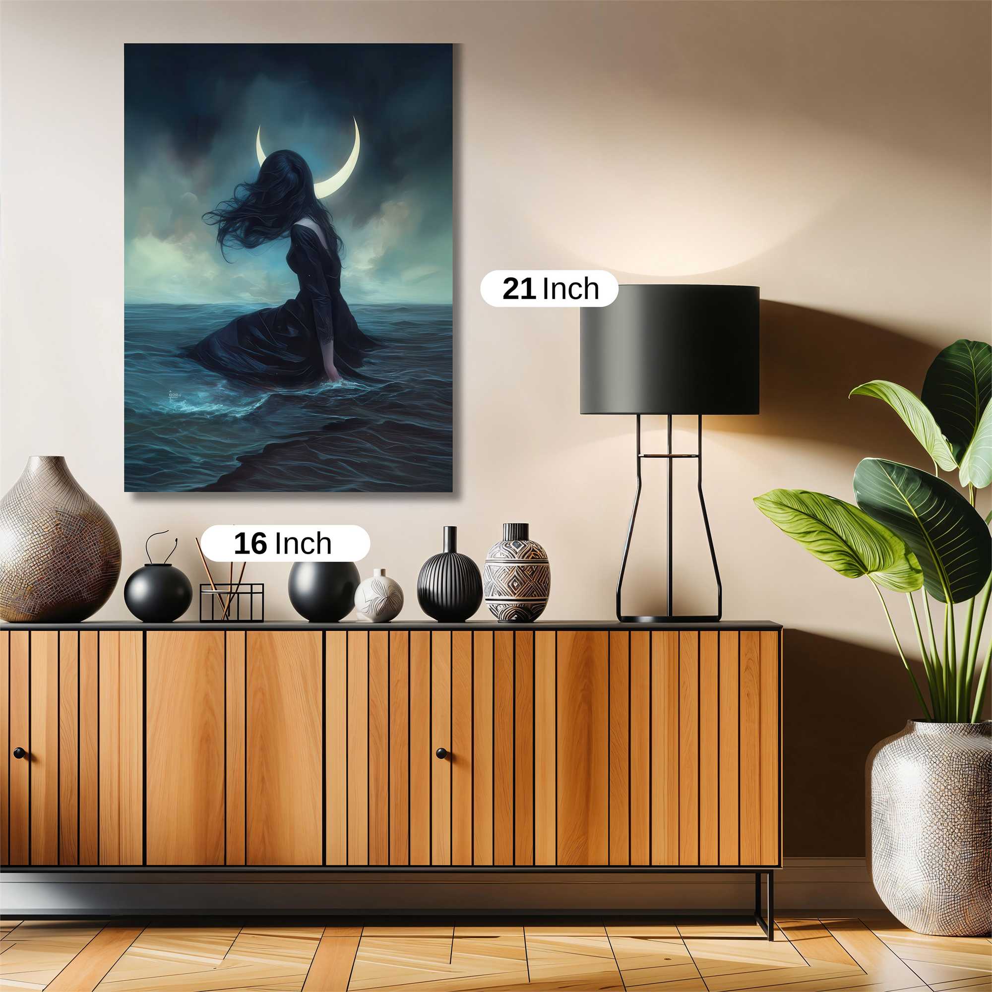 Moonlit Serenity Safe Wall Magnetic / M