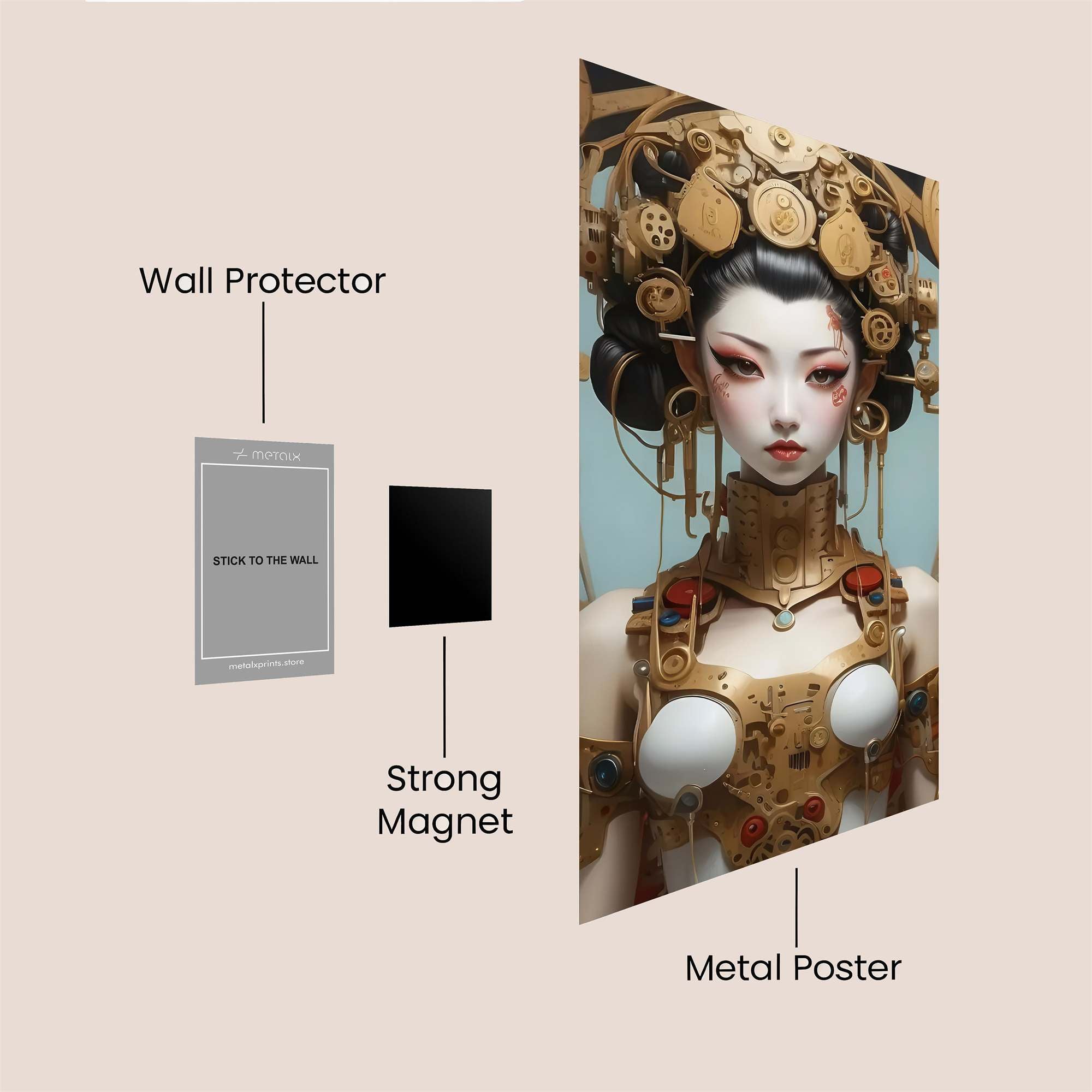 Empress Enigma Safe Wall Magnetic / M