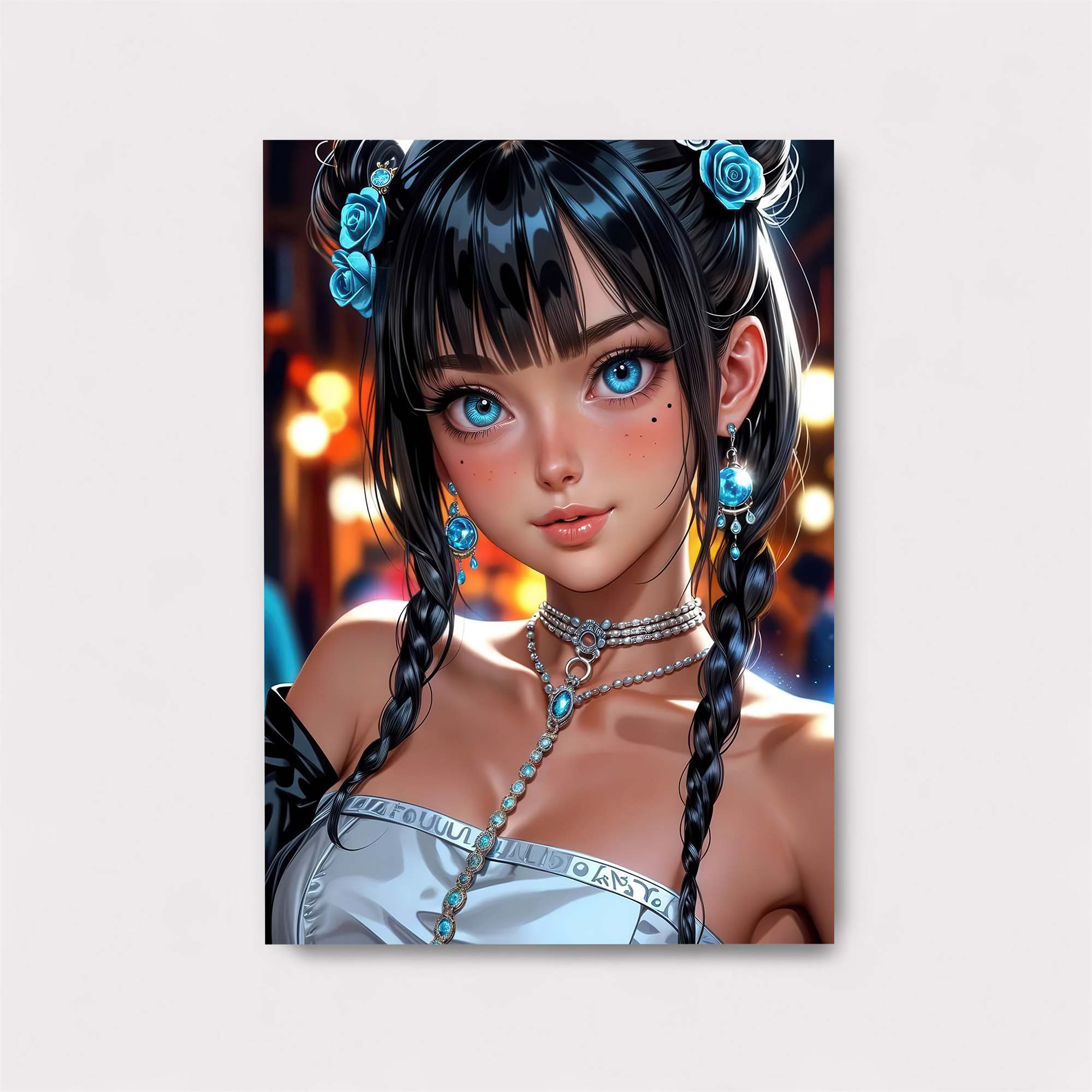 Azure Enchantress Safe Wall Magnetic / M