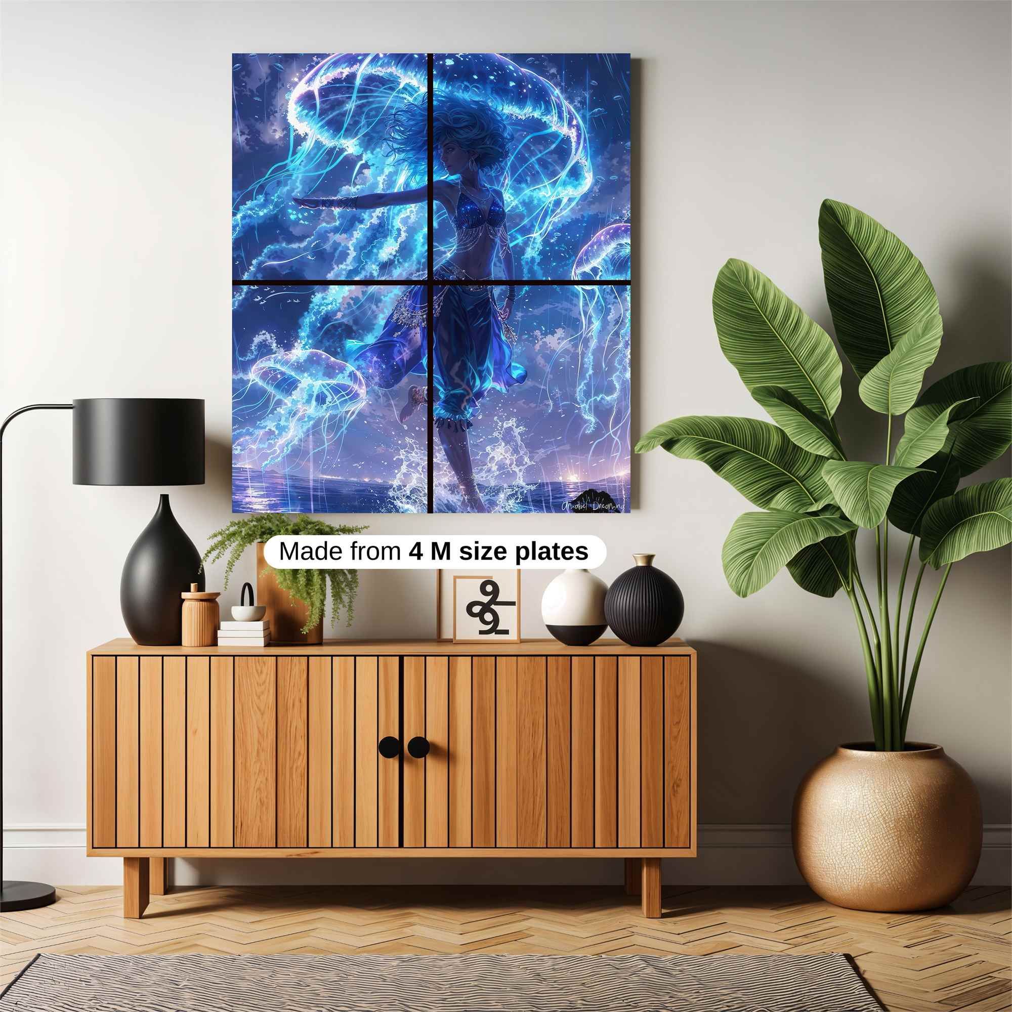 Unicorn Whimsy Safe Wall Magnetic / M