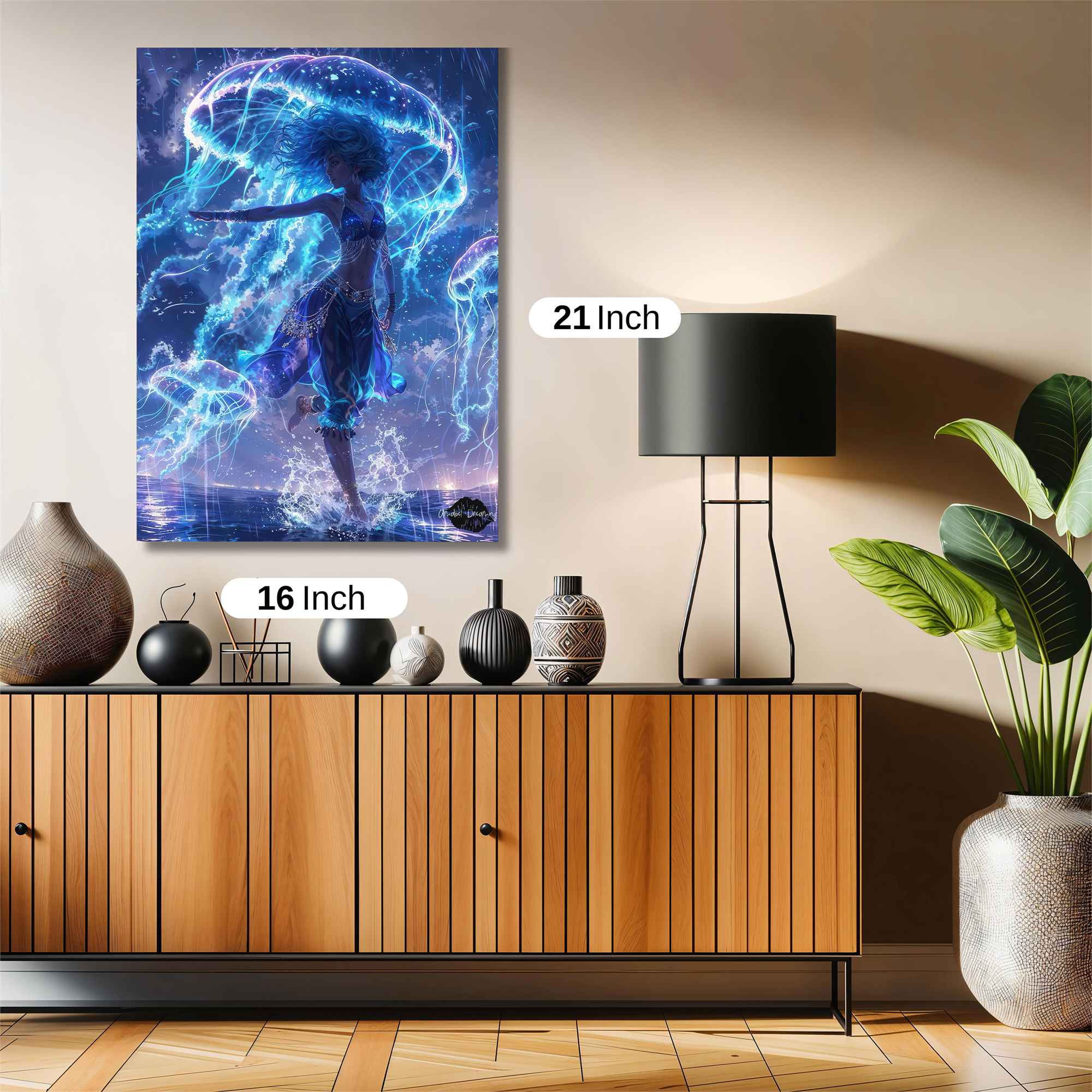 Unicorn Whimsy Safe Wall Magnetic / M