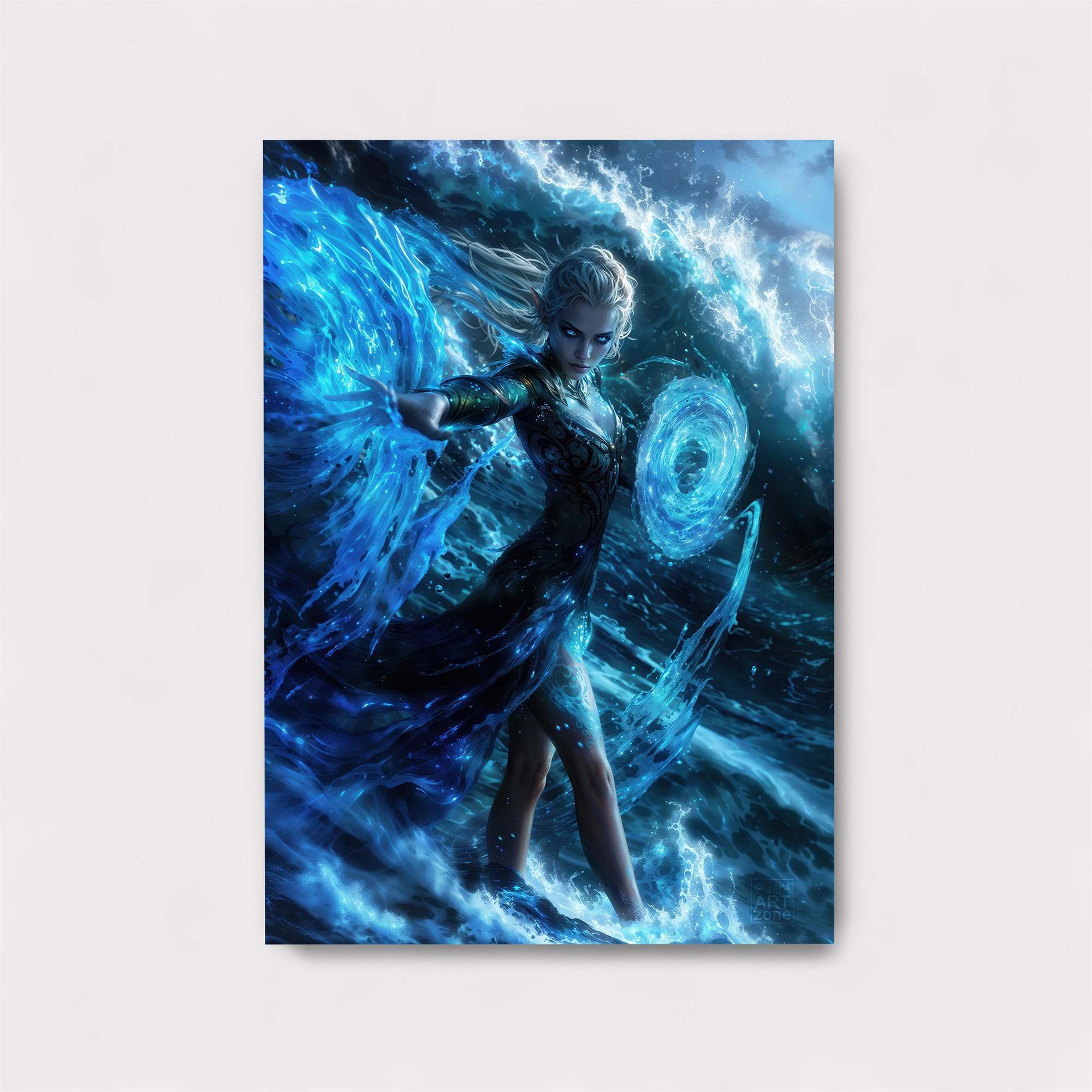 Aqua Sorceress Safe Wall Magnetic / M