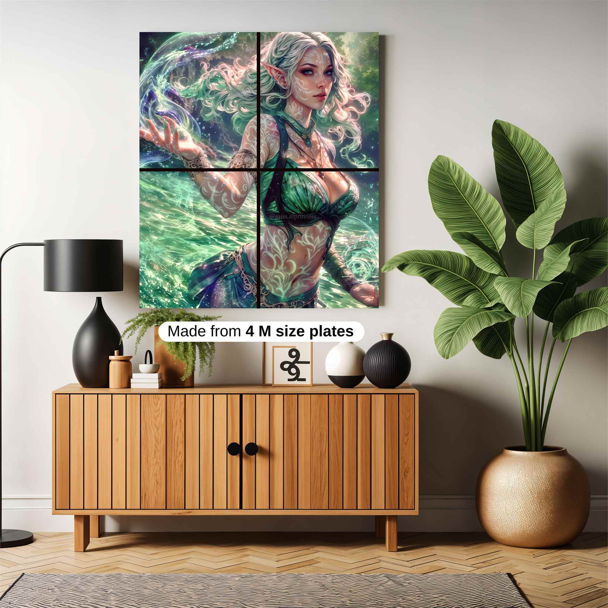 Elf Enchantress Safe Wall Magnetic / M