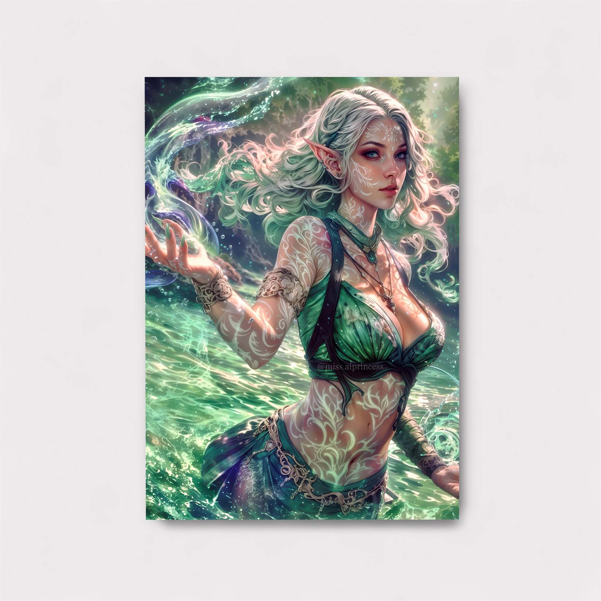 Elf Enchantress Safe Wall Magnetic / M