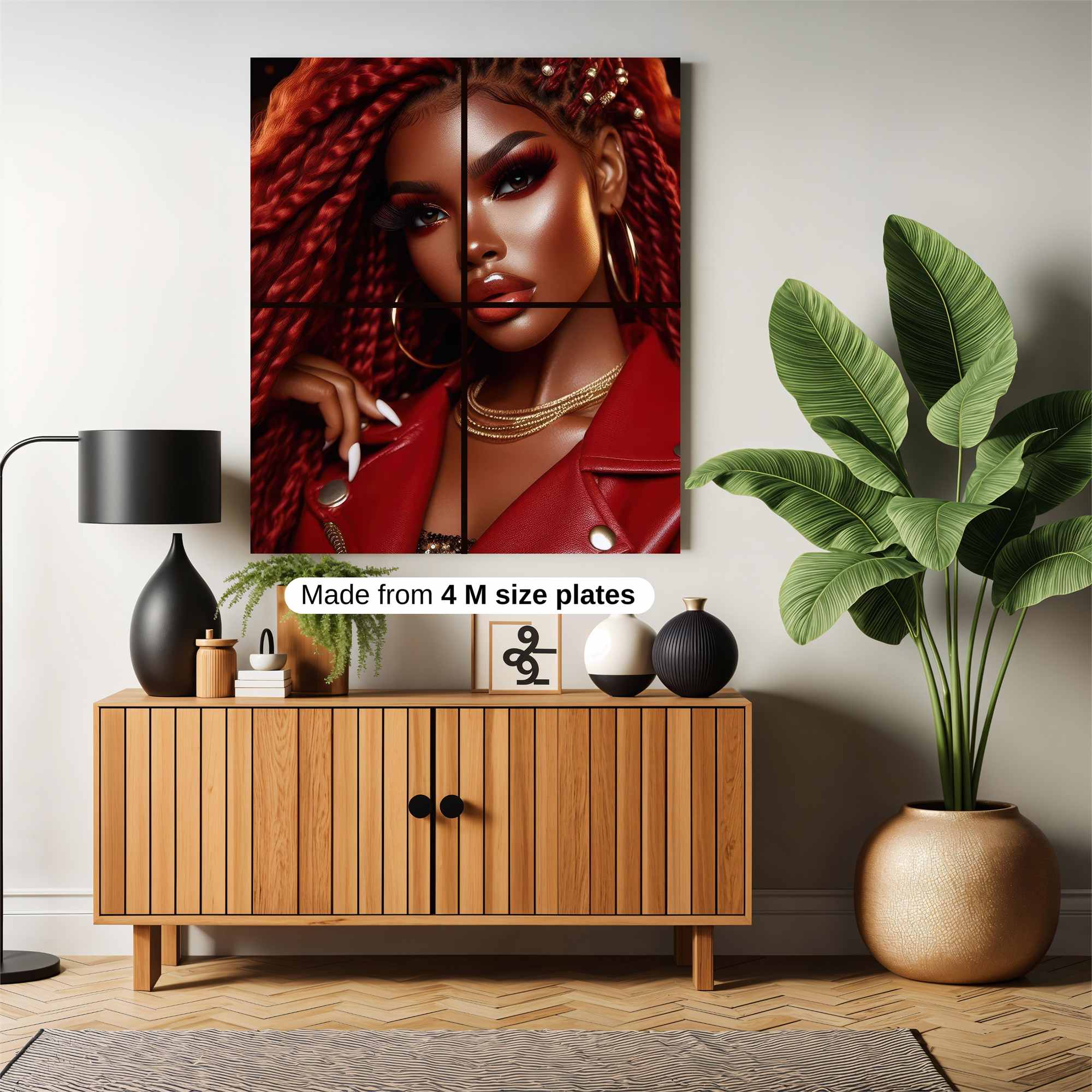 Brazen Beauty Safe Wall Magnetic / M