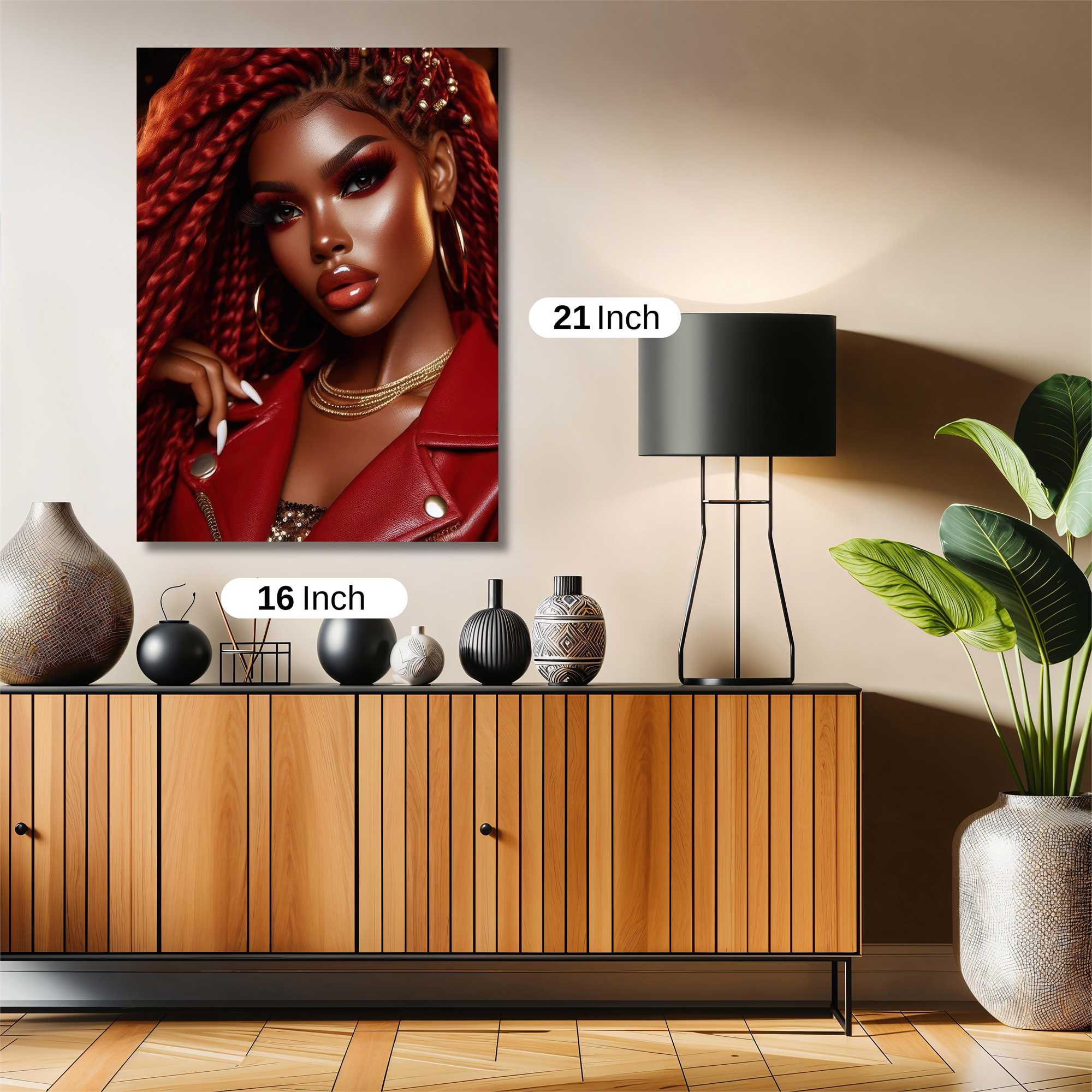 Brazen Beauty Safe Wall Magnetic / M