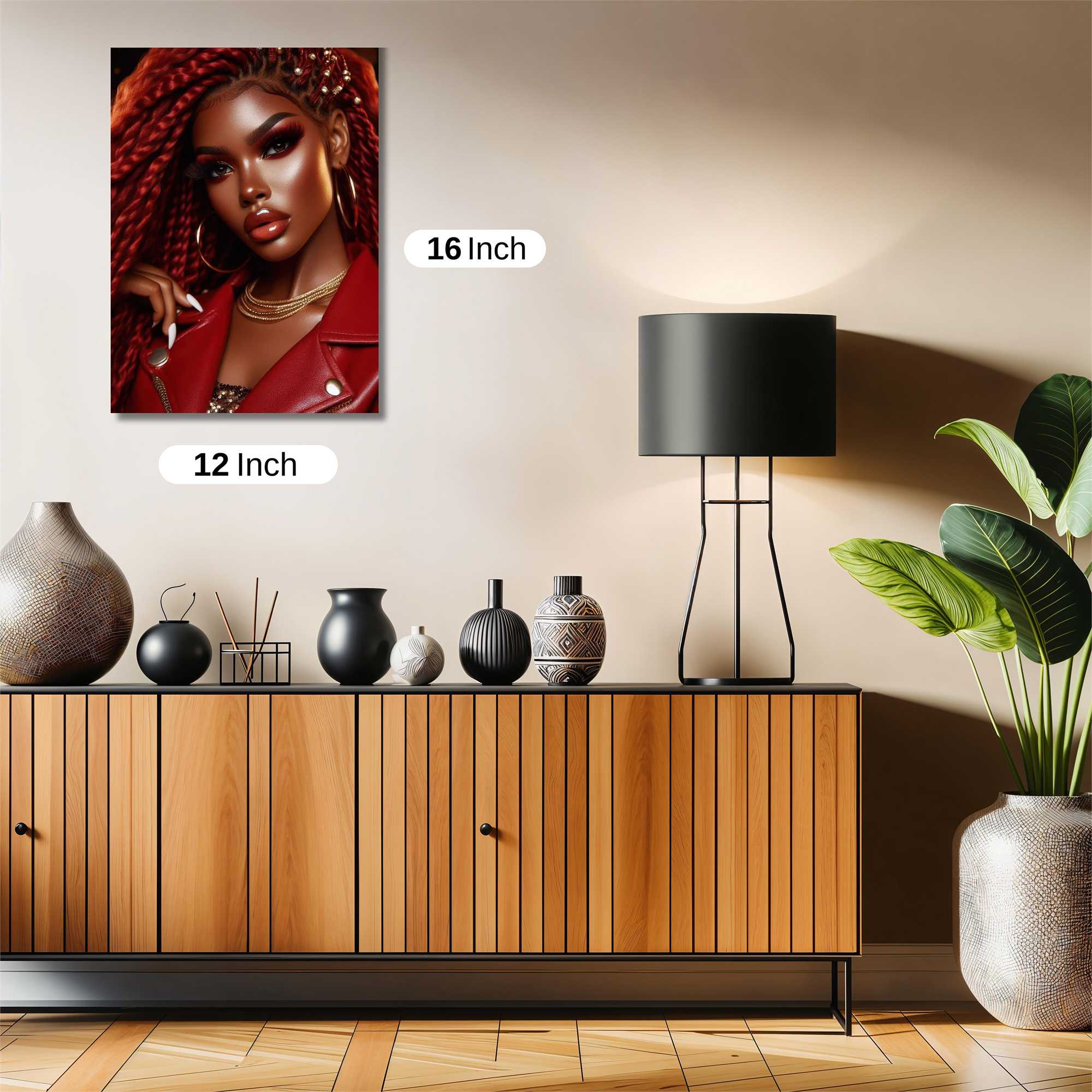 Brazen Beauty Safe Wall Magnetic / M