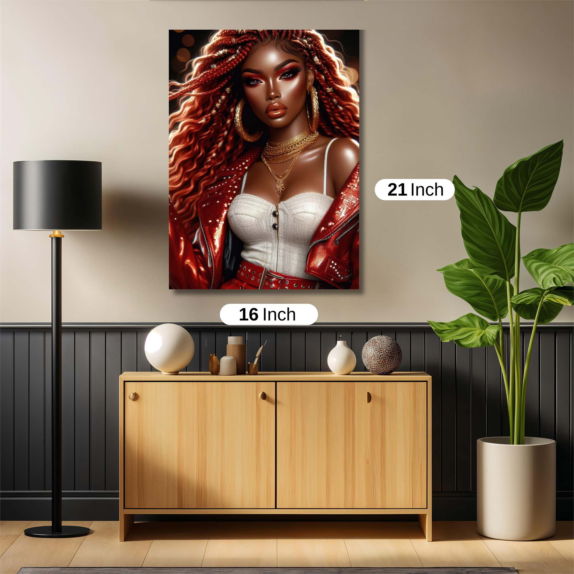 Vixen Radiance Safe Wall Magnetic / M
