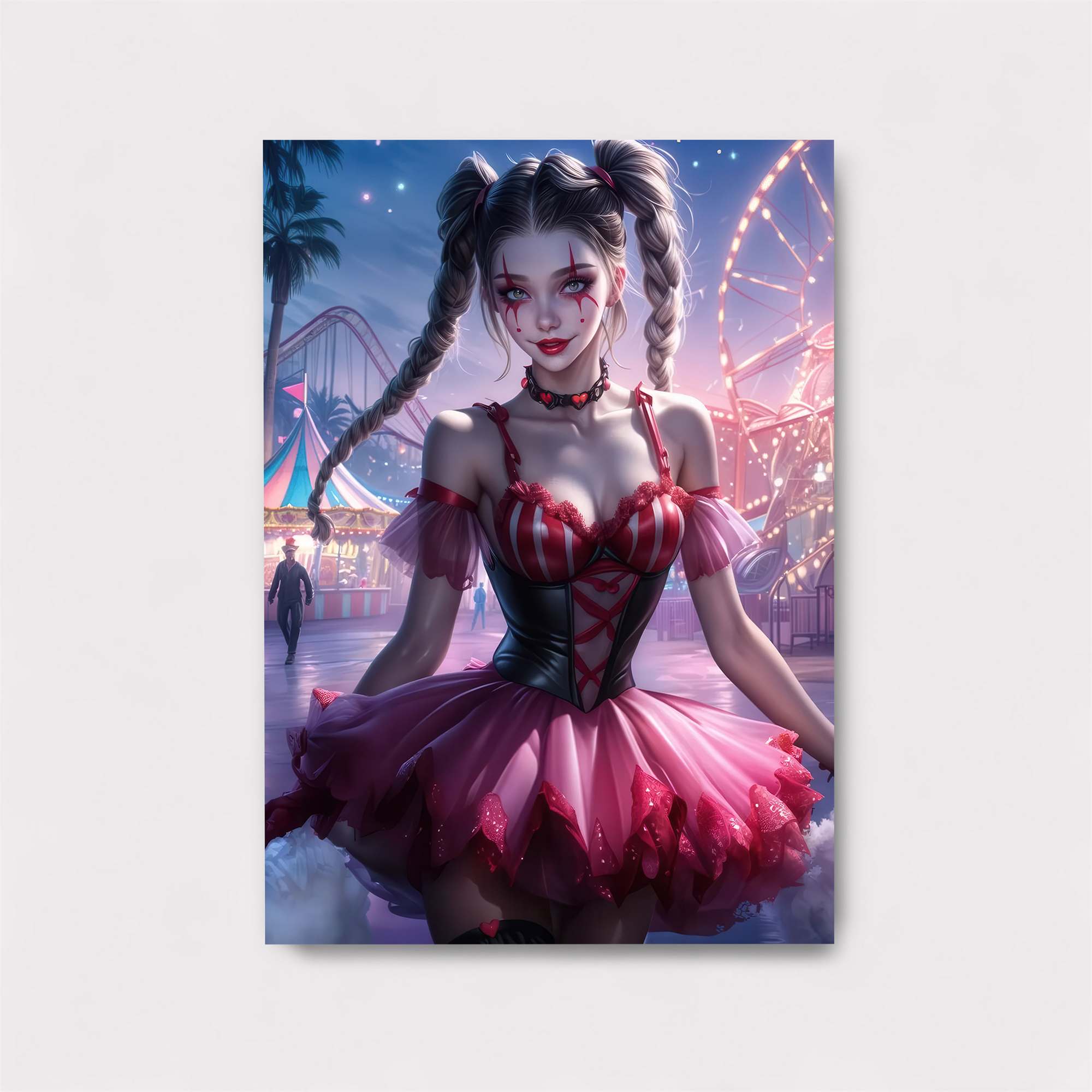 Carnival Clown Safe Wall Magnetic / M