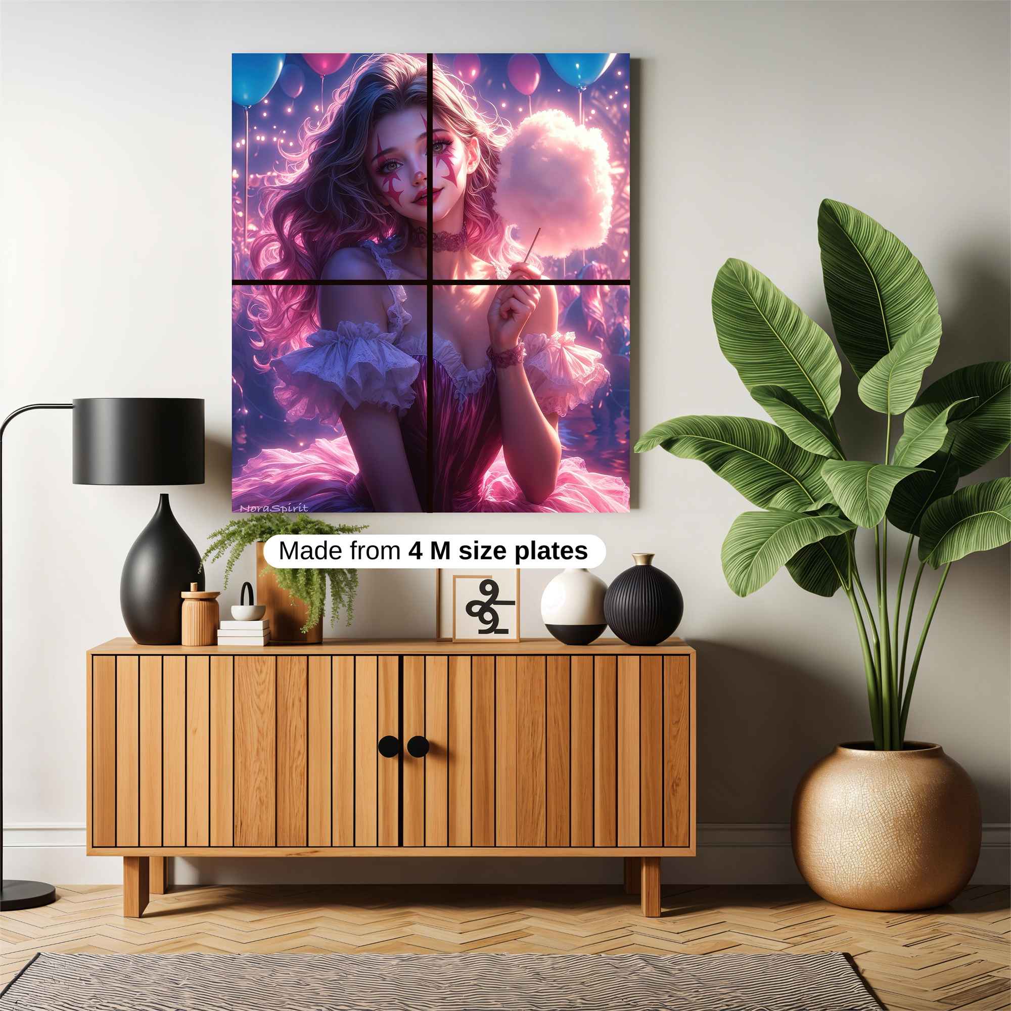 Carnival Whimsy Safe Wall Magnetic / M