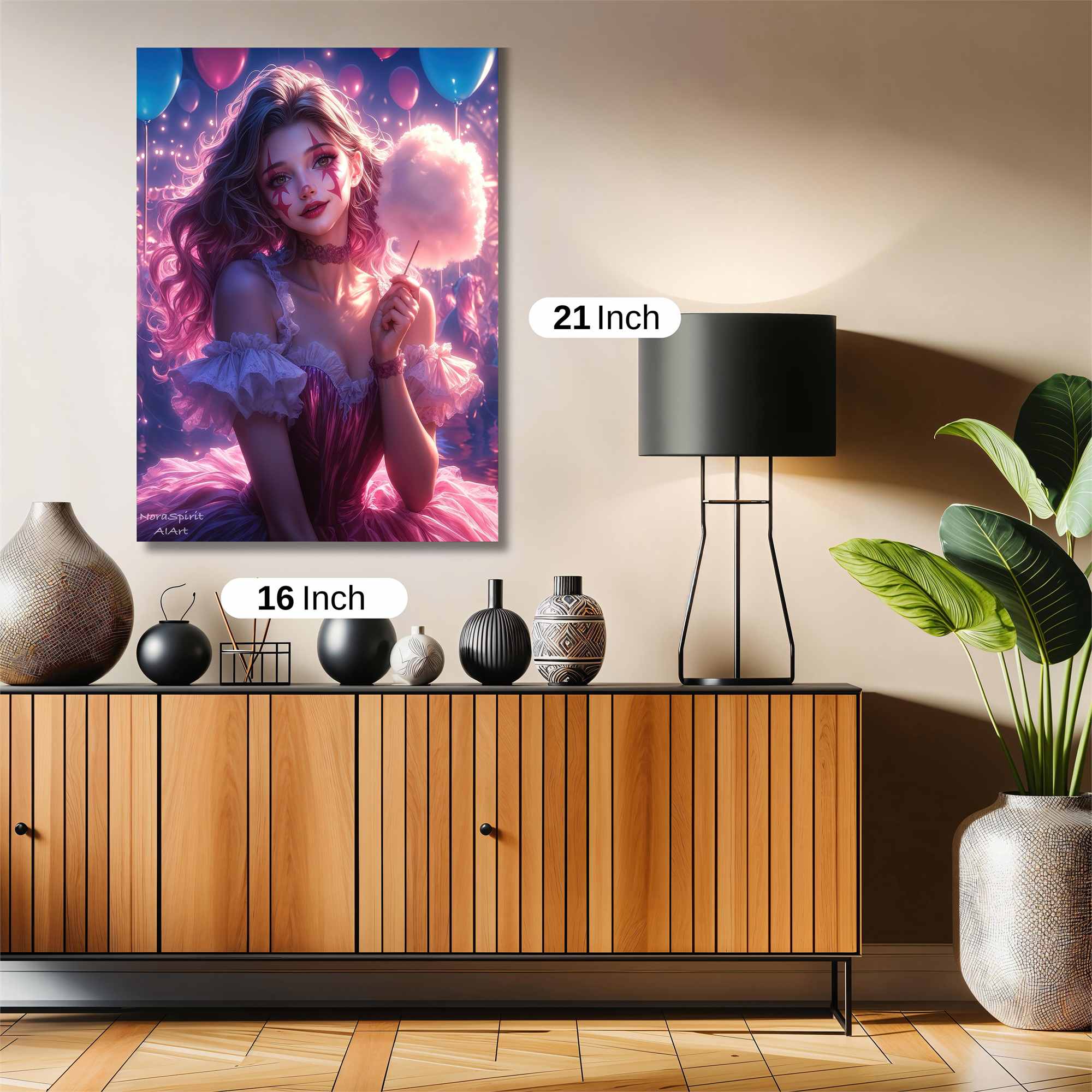 Carnival Whimsy Safe Wall Magnetic / M