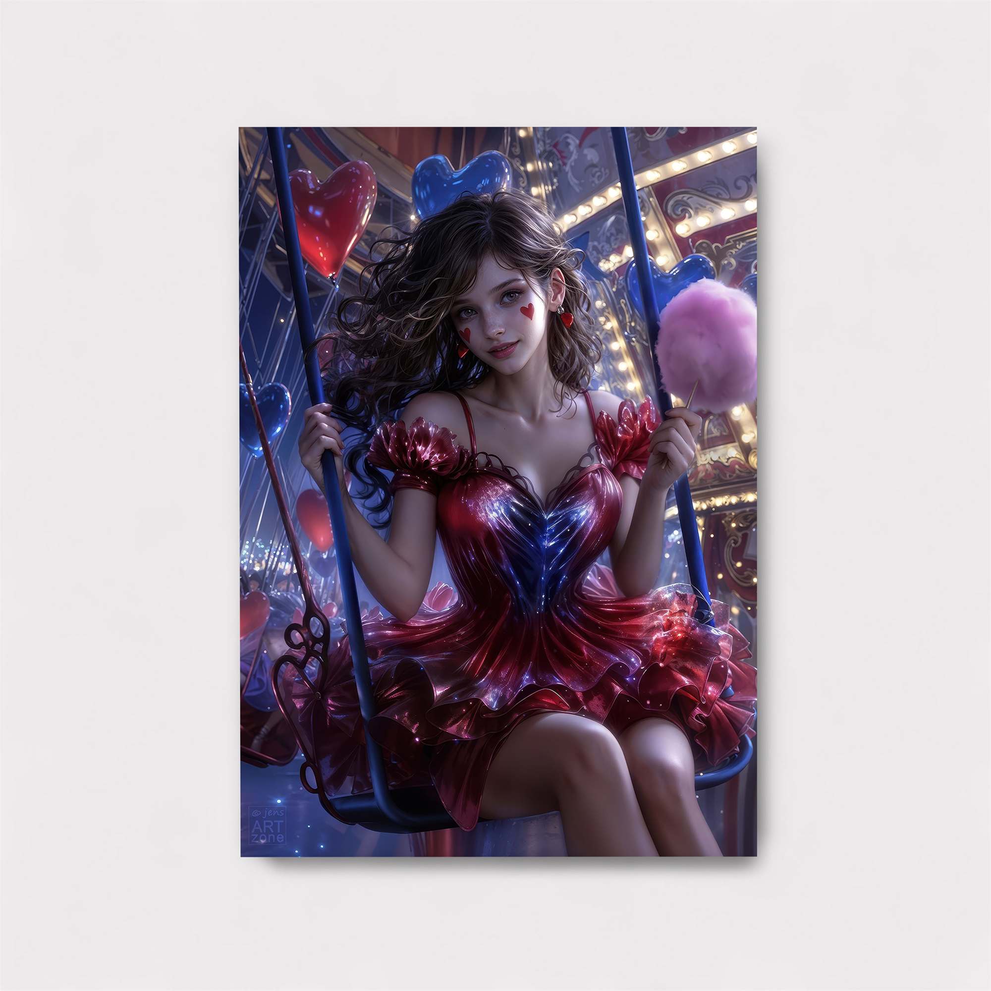 Carnival Whimsy Safe Wall Magnetic / M