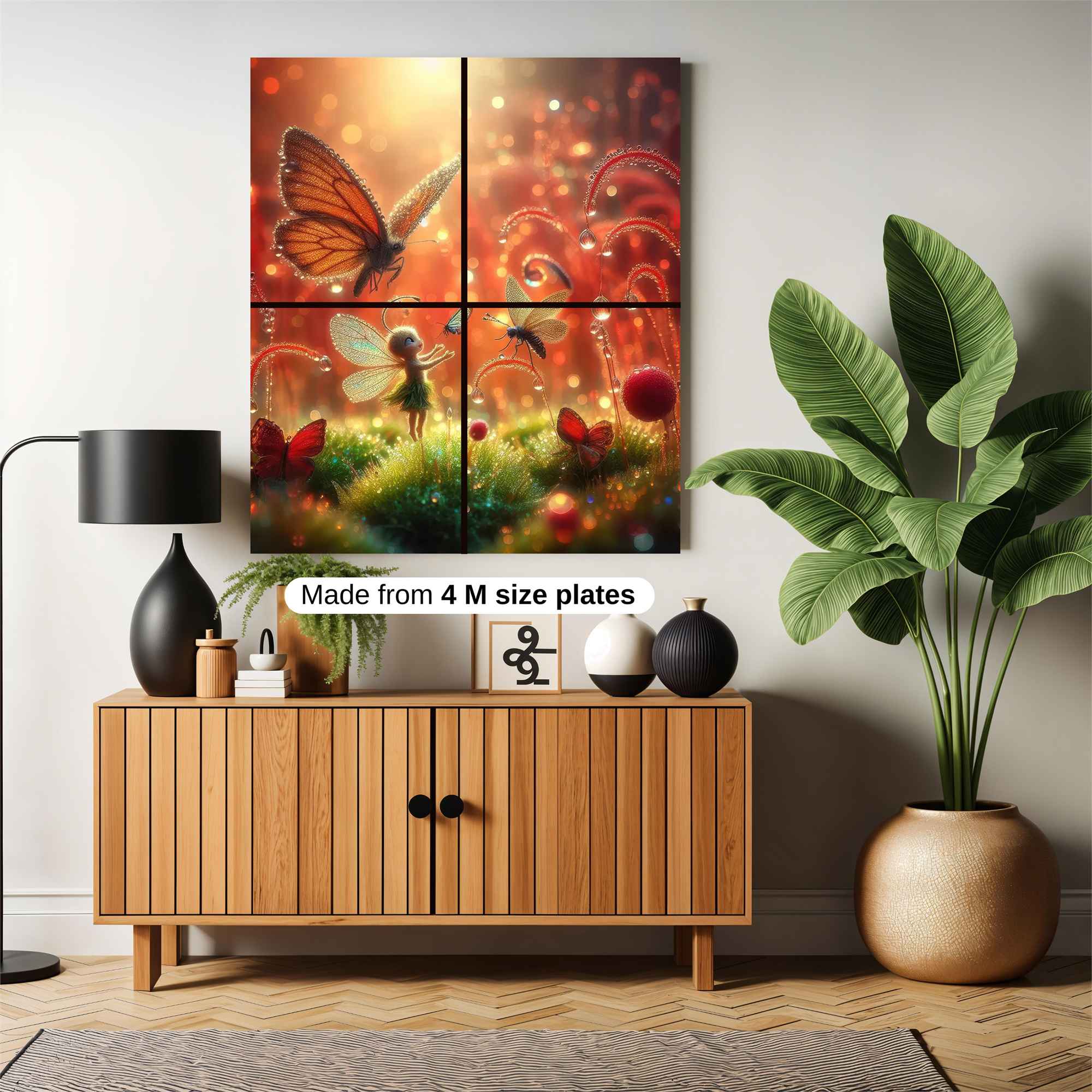 Fairy Whimsy Safe Wall Magnetic / M