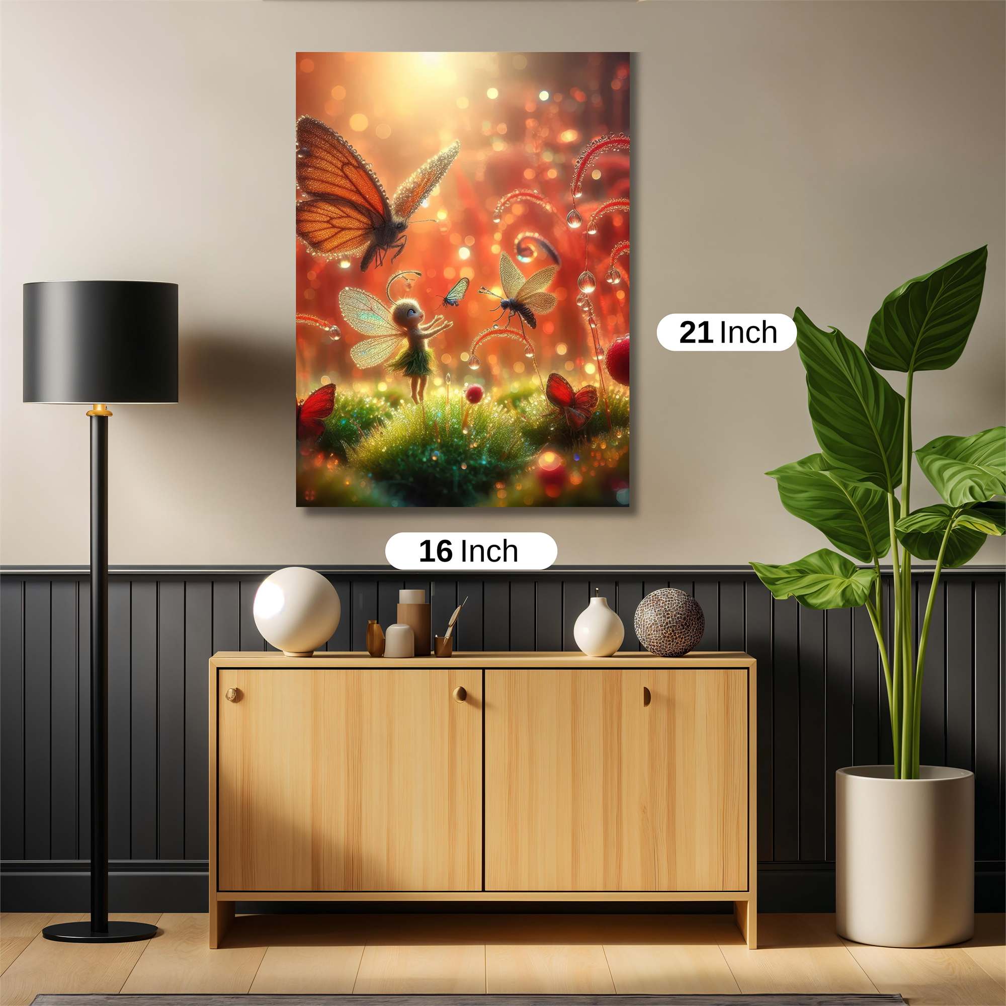 Fairy Whimsy Safe Wall Magnetic / M