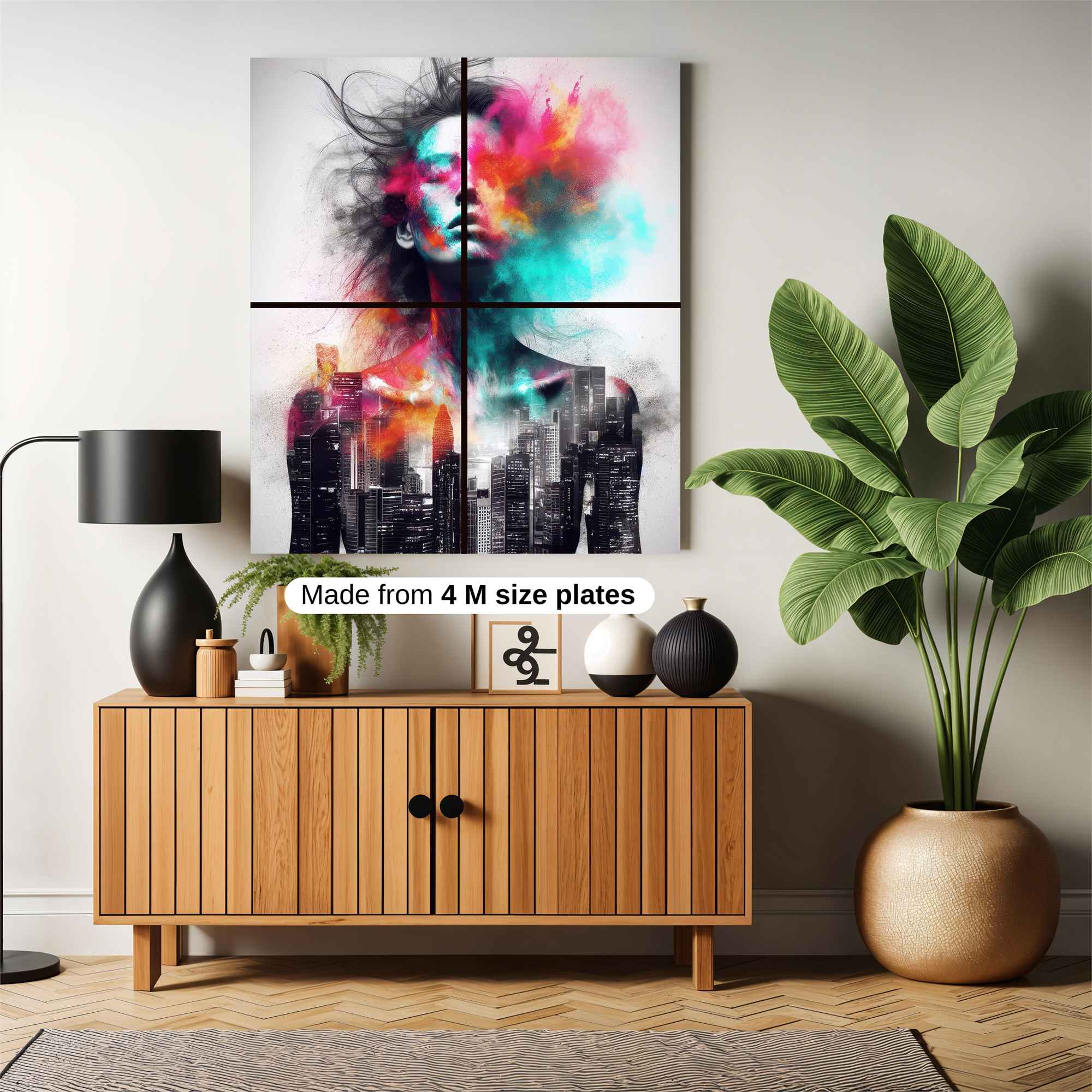 Urban Dreamscape Safe Wall Magnetic / M
