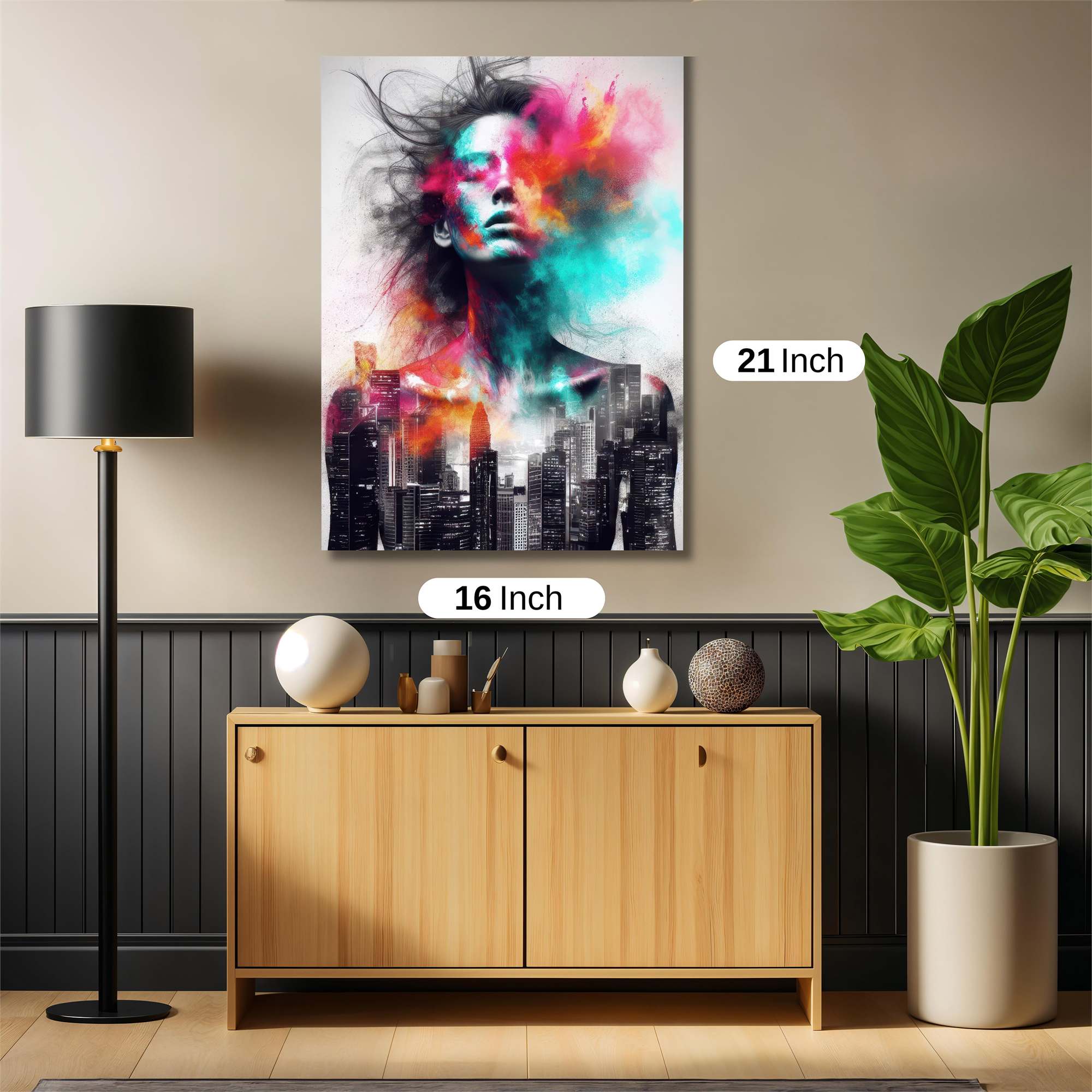 Urban Dreamscape Safe Wall Magnetic / M