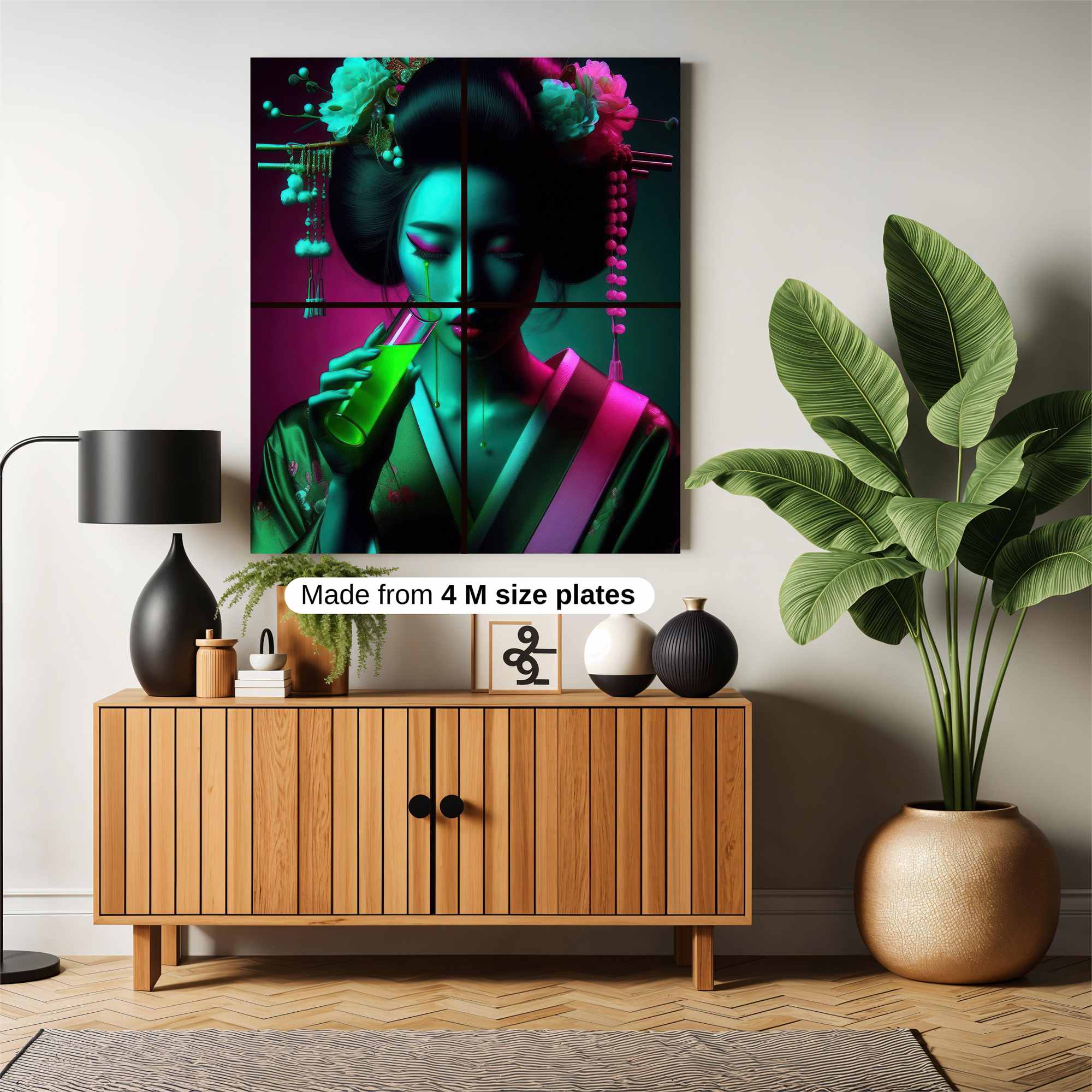 Geisha Glow Safe Wall Magnetic / M