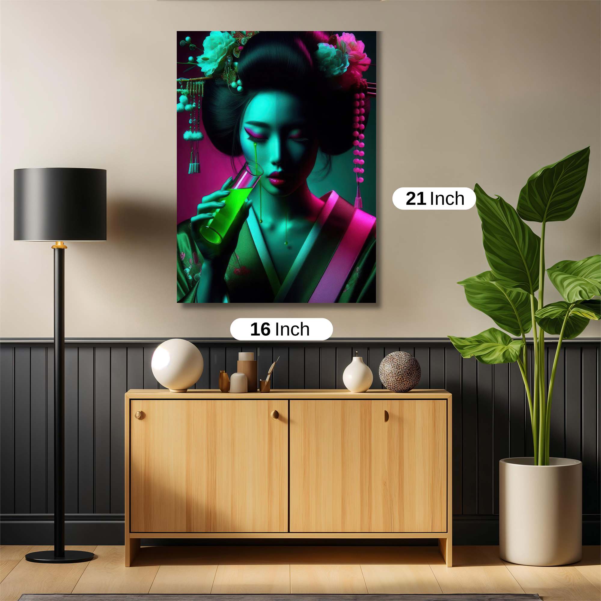 Geisha Glow Safe Wall Magnetic / M