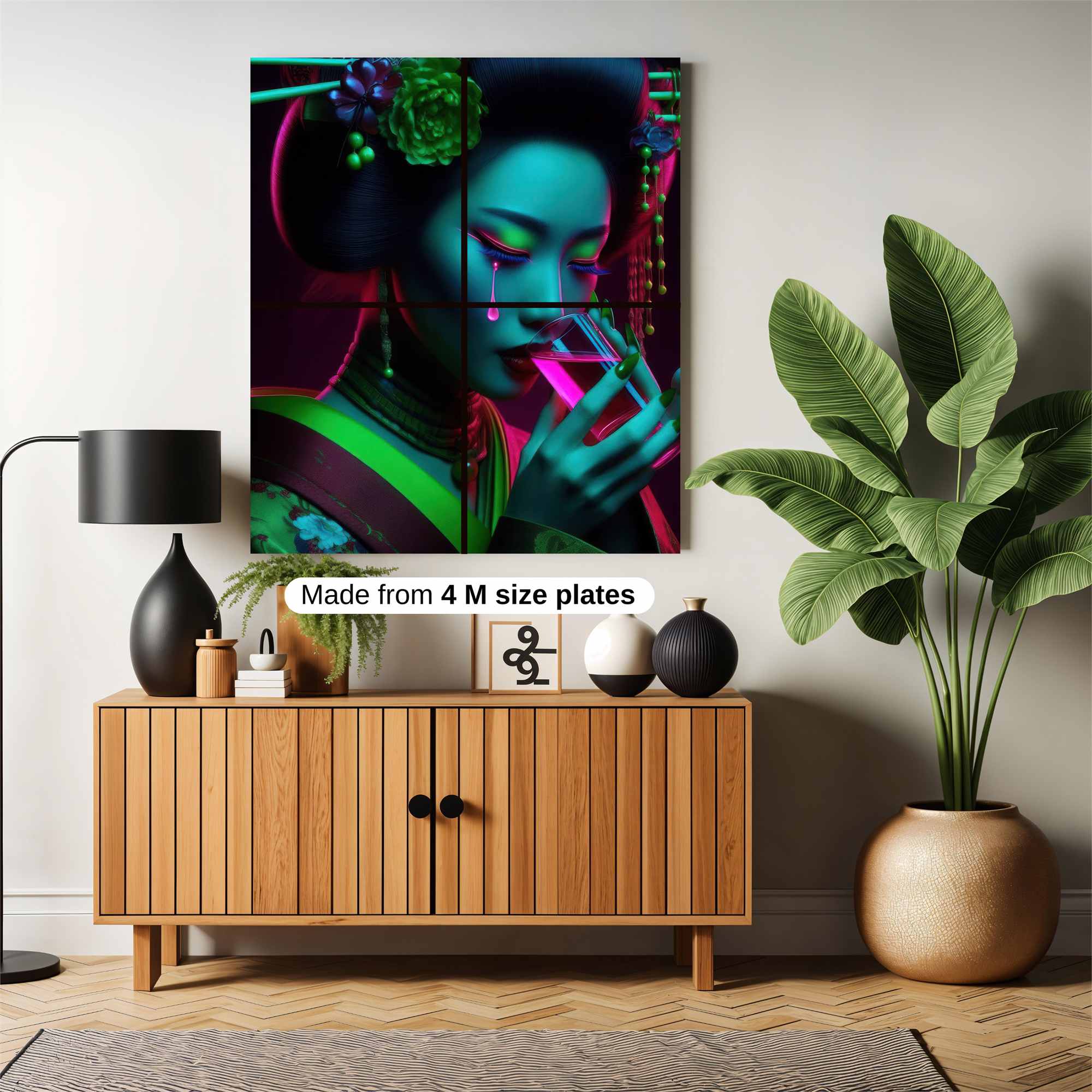 Geisha Glow Safe Wall Magnetic / M