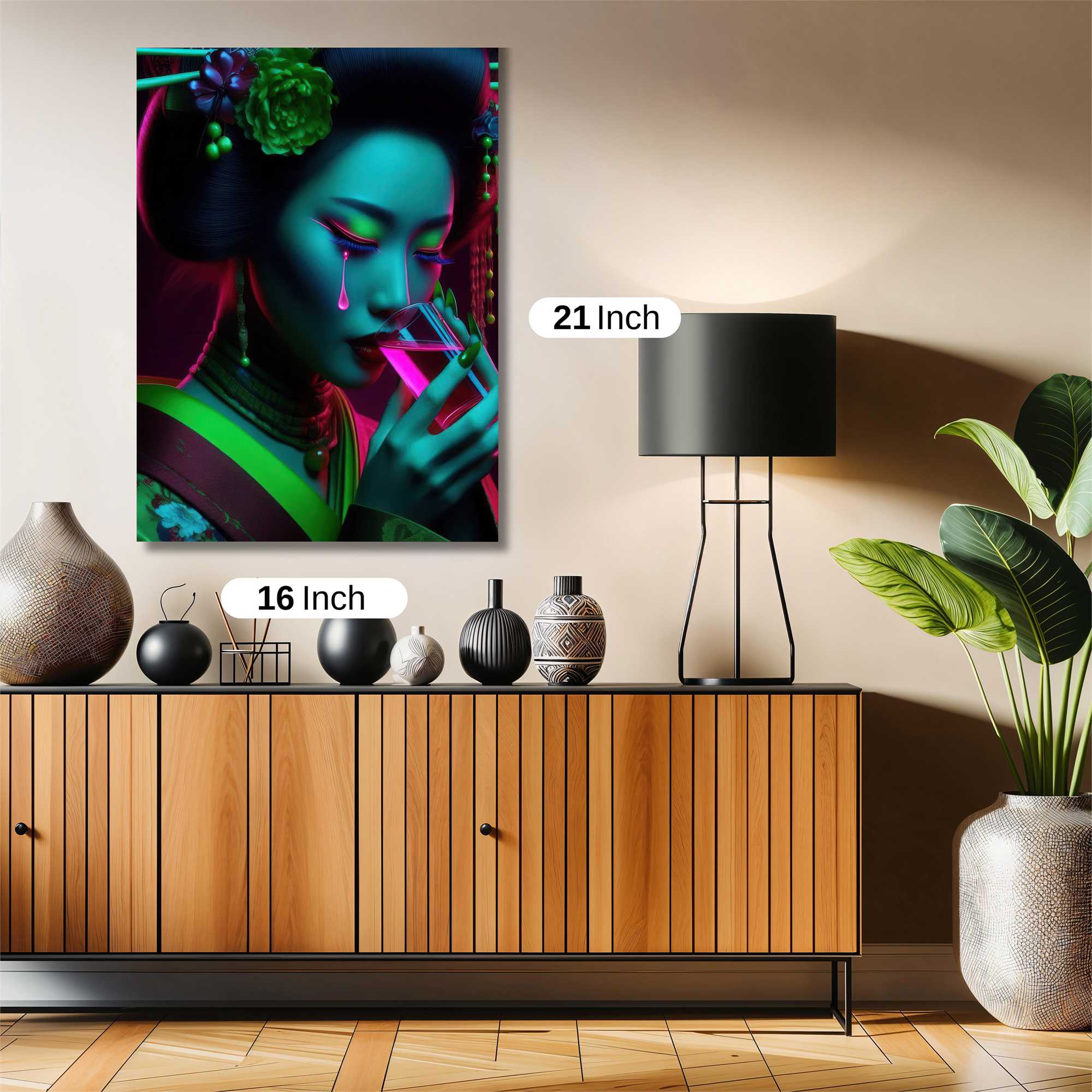 Geisha Glow Safe Wall Magnetic / M
