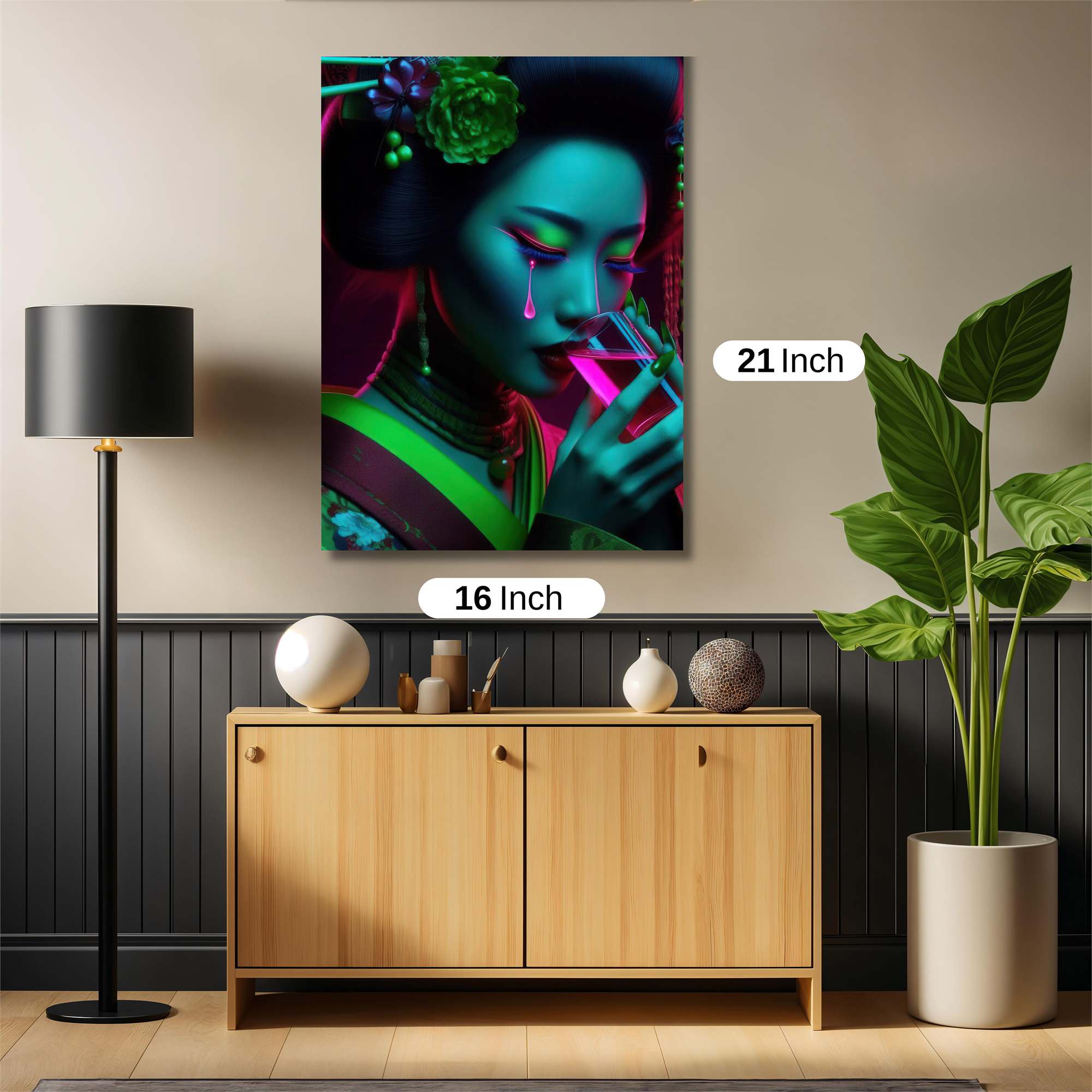 Geisha Glow Safe Wall Magnetic / M
