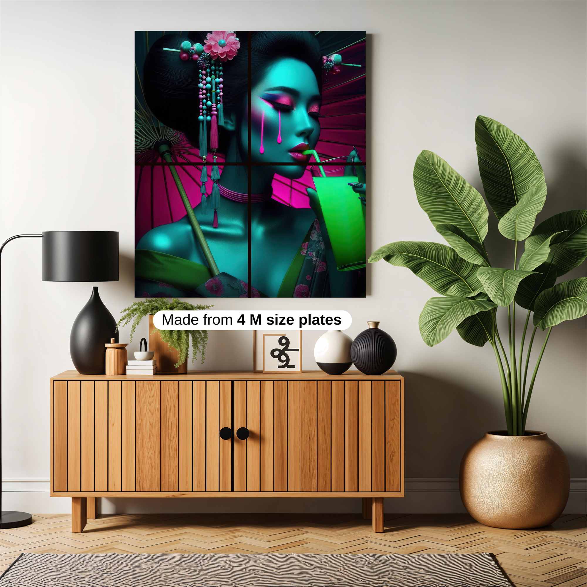 Geisha Glow Safe Wall Magnetic / M