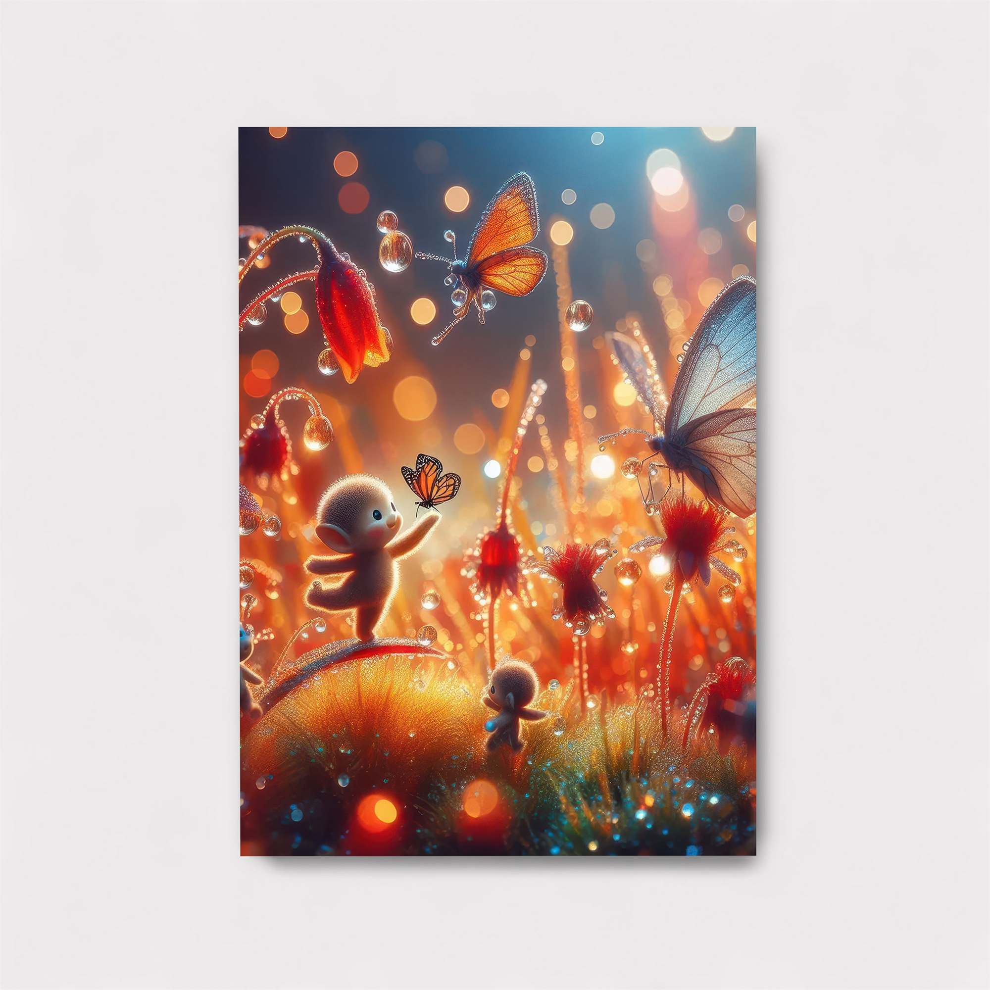 Butterfly Whimsy Safe Wall Magnetic / M