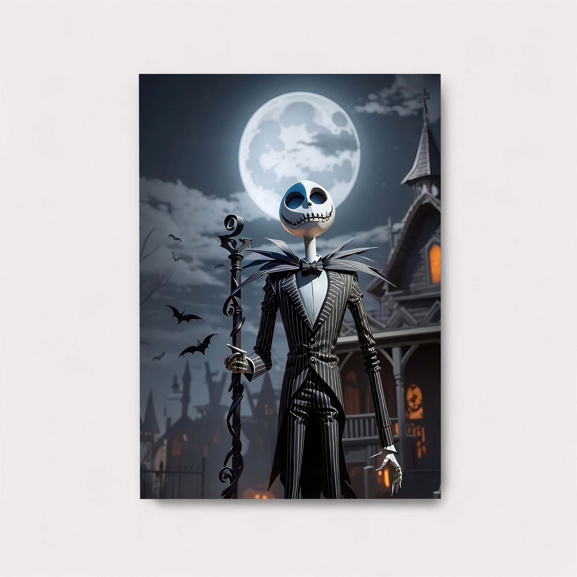 Skellington Spooky Safe Wall Magnetic / M