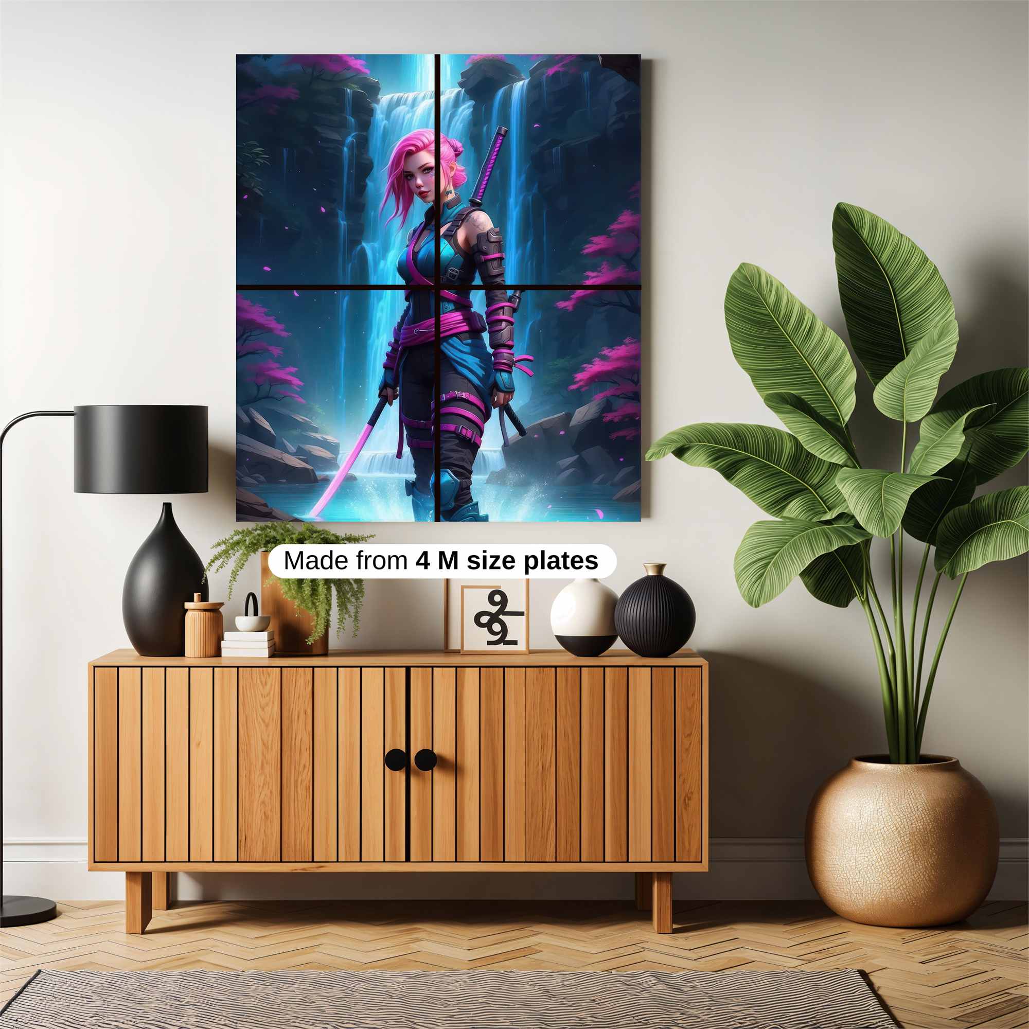 Samurai Serenity Safe Wall Magnetic / M