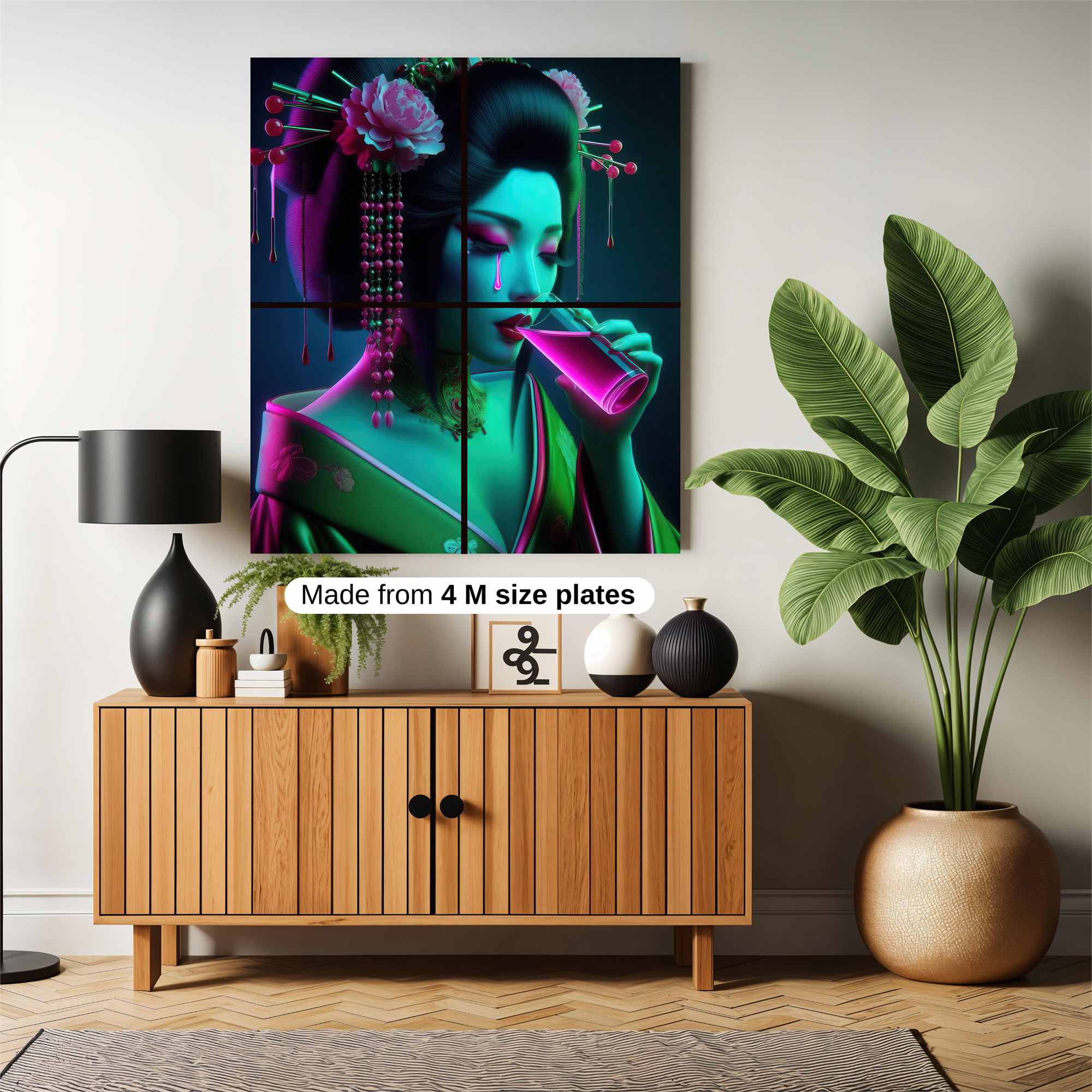 Geisha Glow Safe Wall Magnetic / M