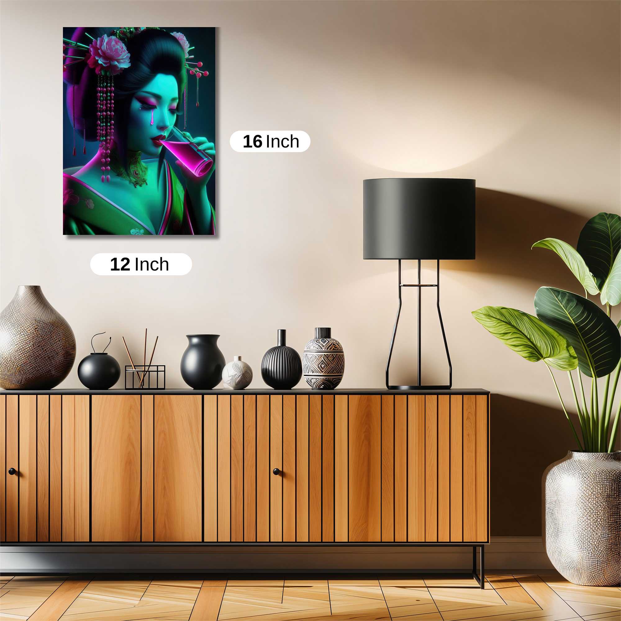 Geisha Glow Safe Wall Magnetic / M