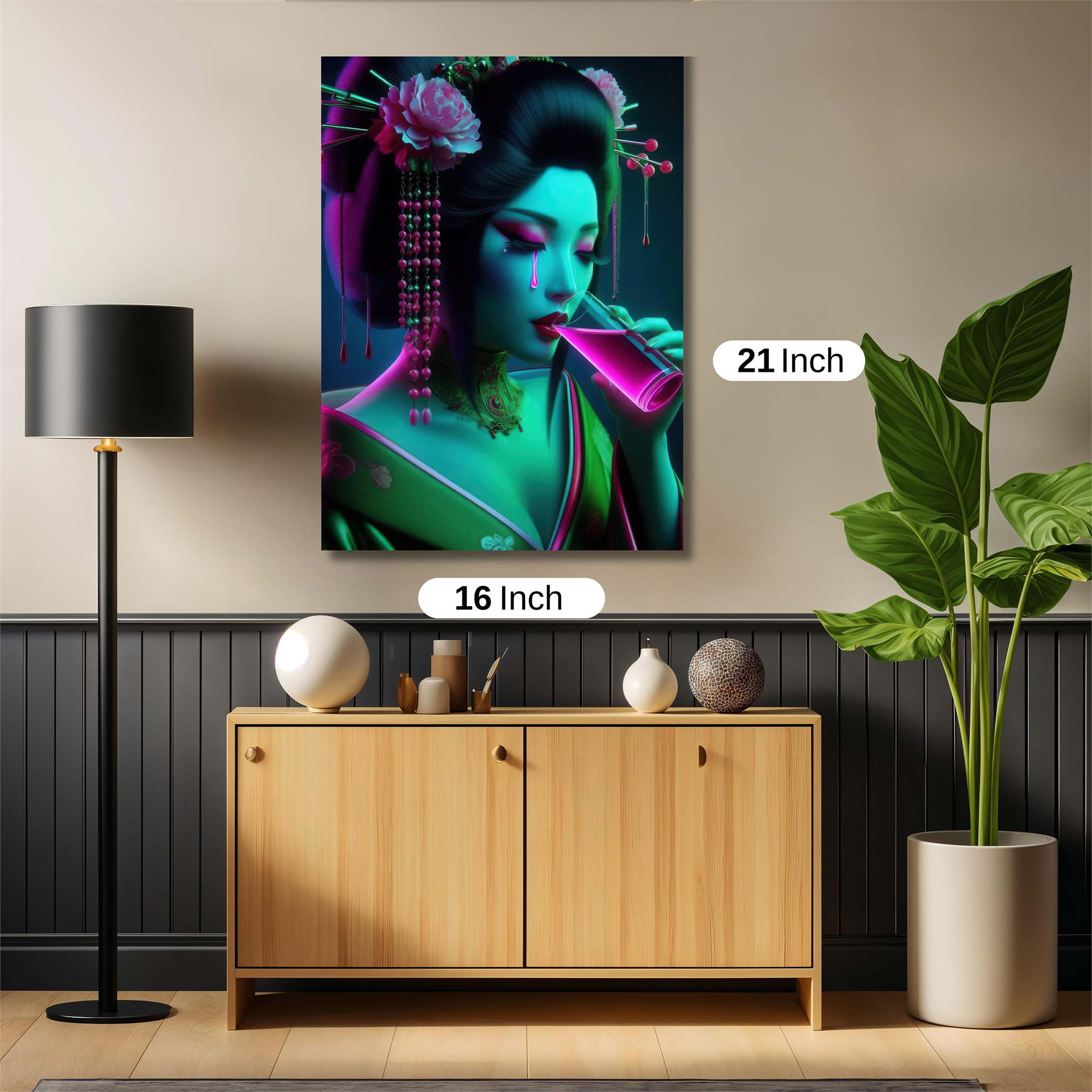 Geisha Glow Safe Wall Magnetic / M
