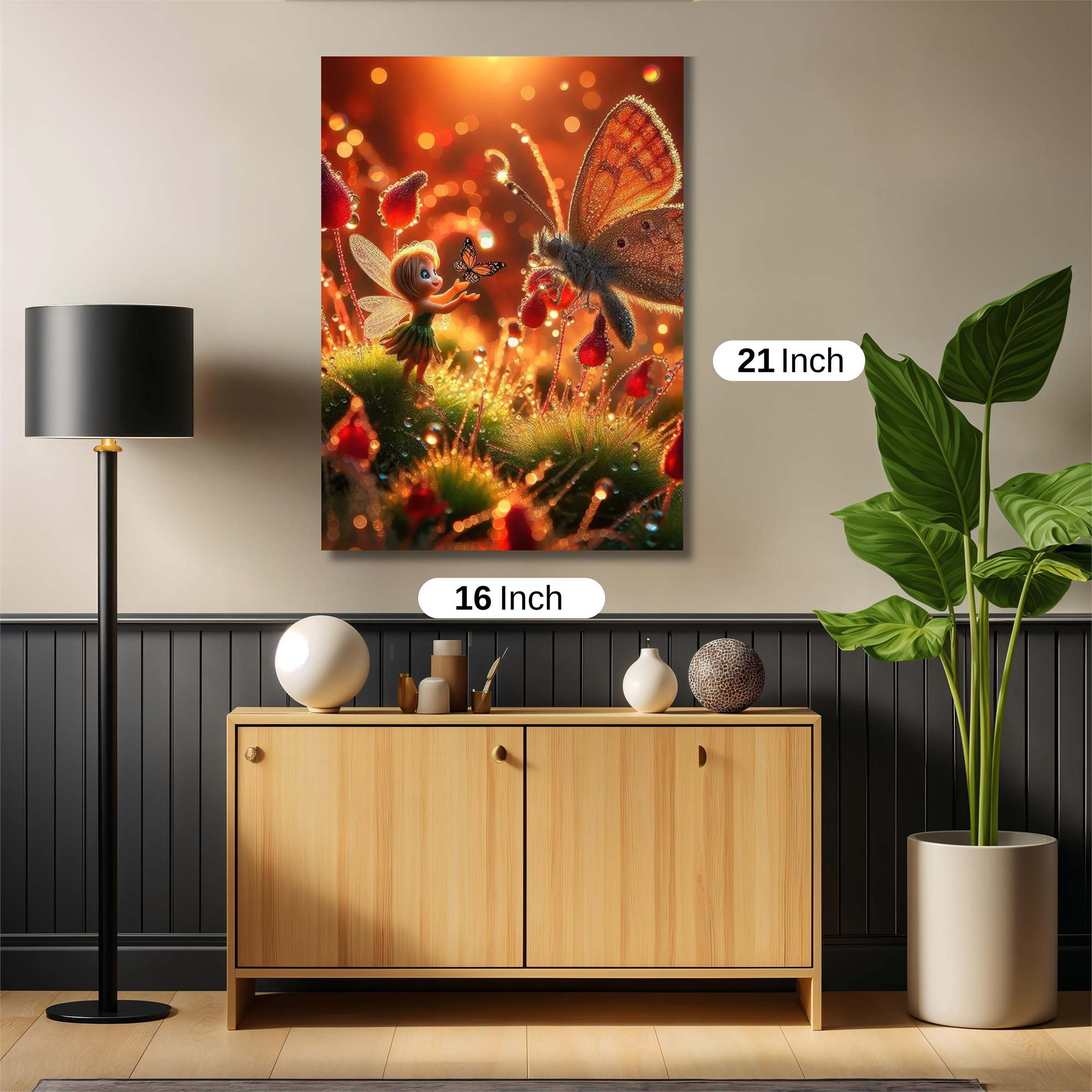 Fairy Enchantment Safe Wall Magnetic / M