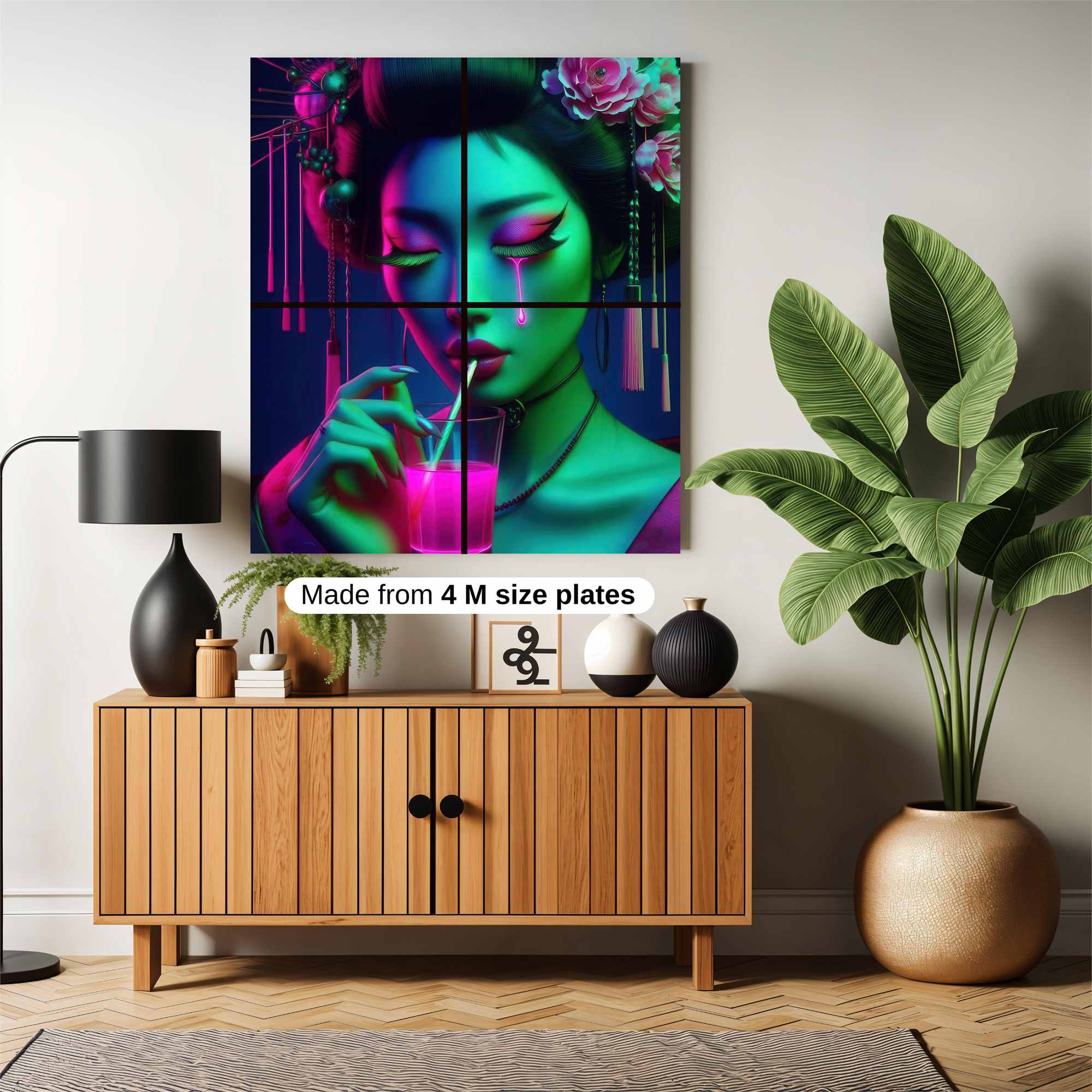 Geisha Glow Safe Wall Magnetic / M