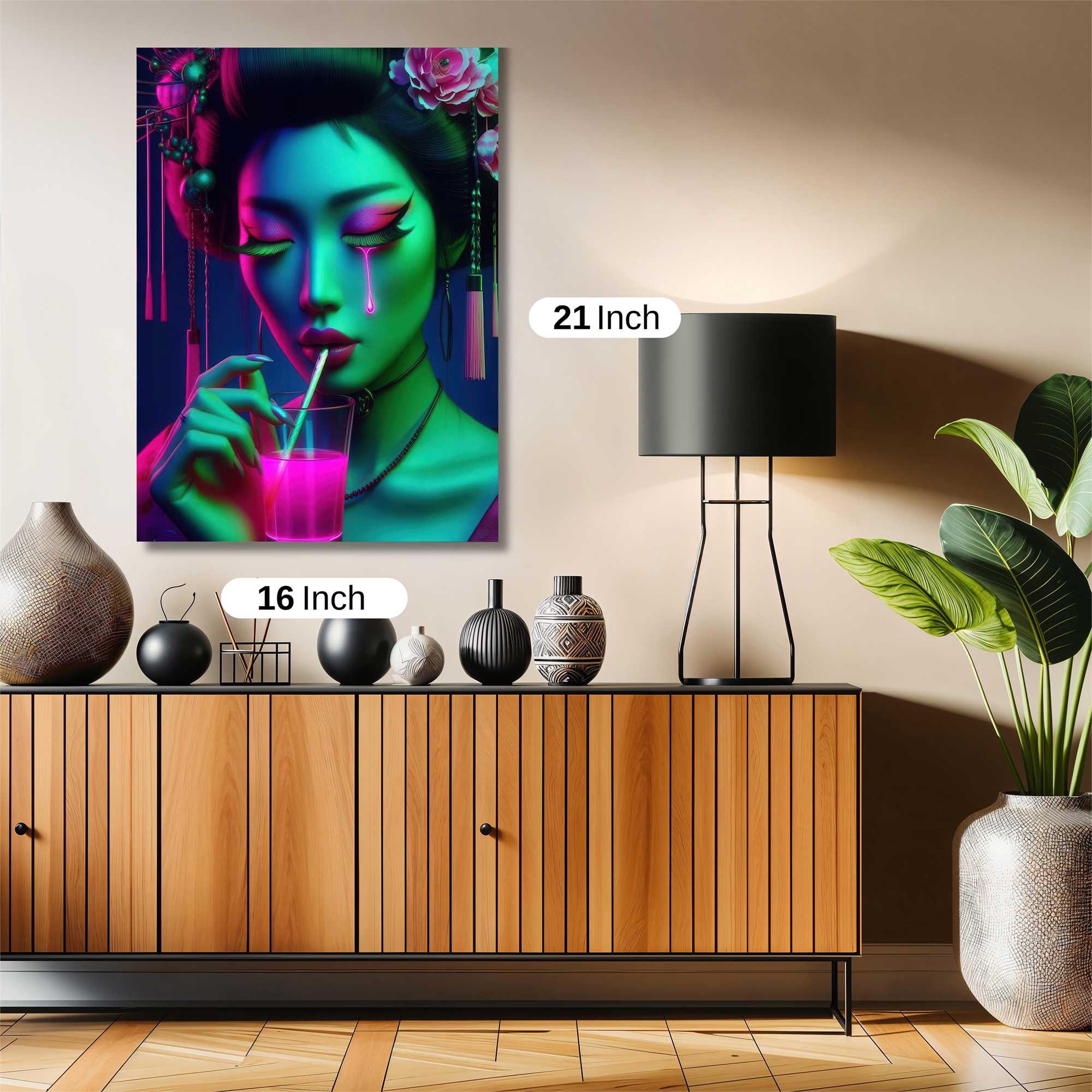 Geisha Glow Safe Wall Magnetic / M
