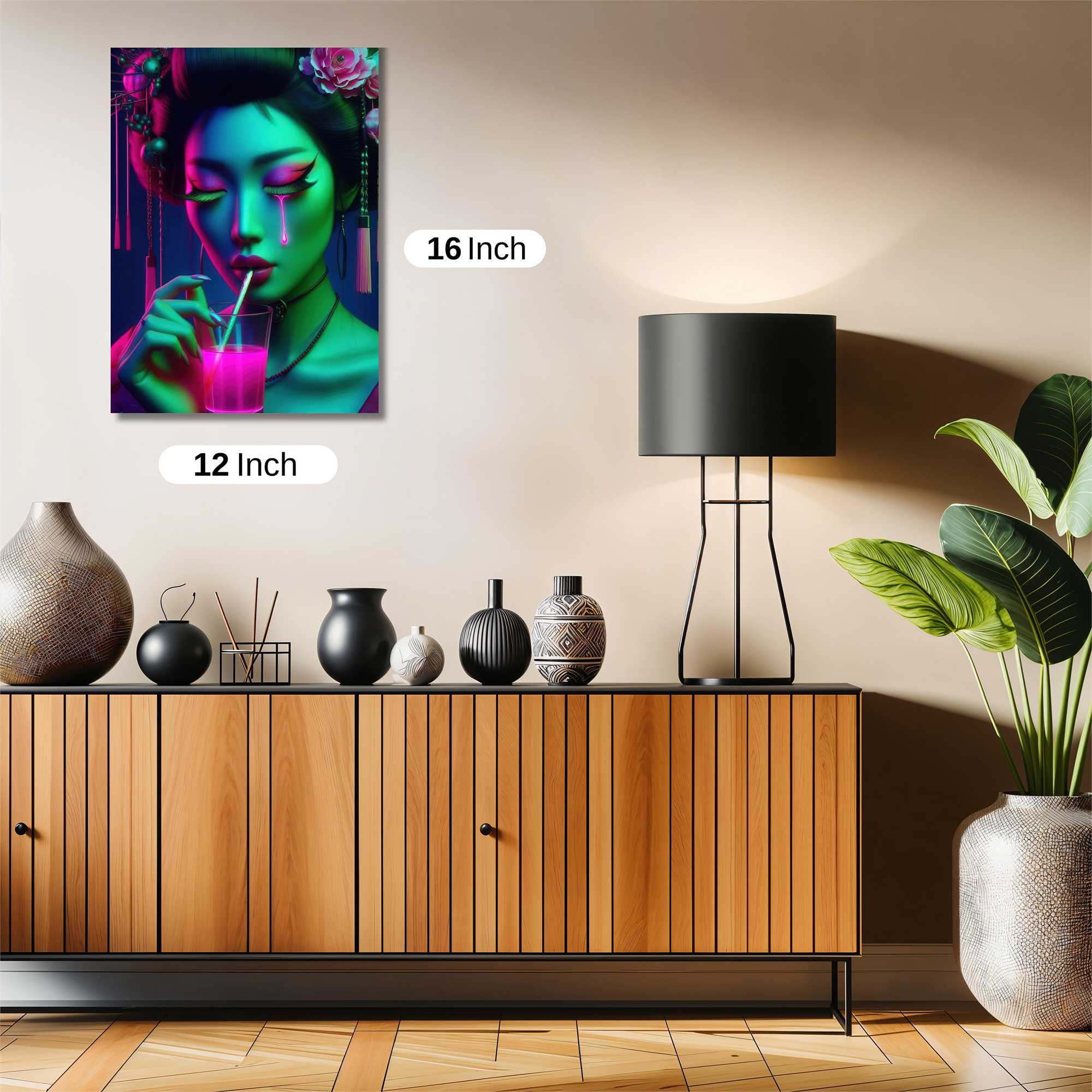 Geisha Glow Safe Wall Magnetic / M
