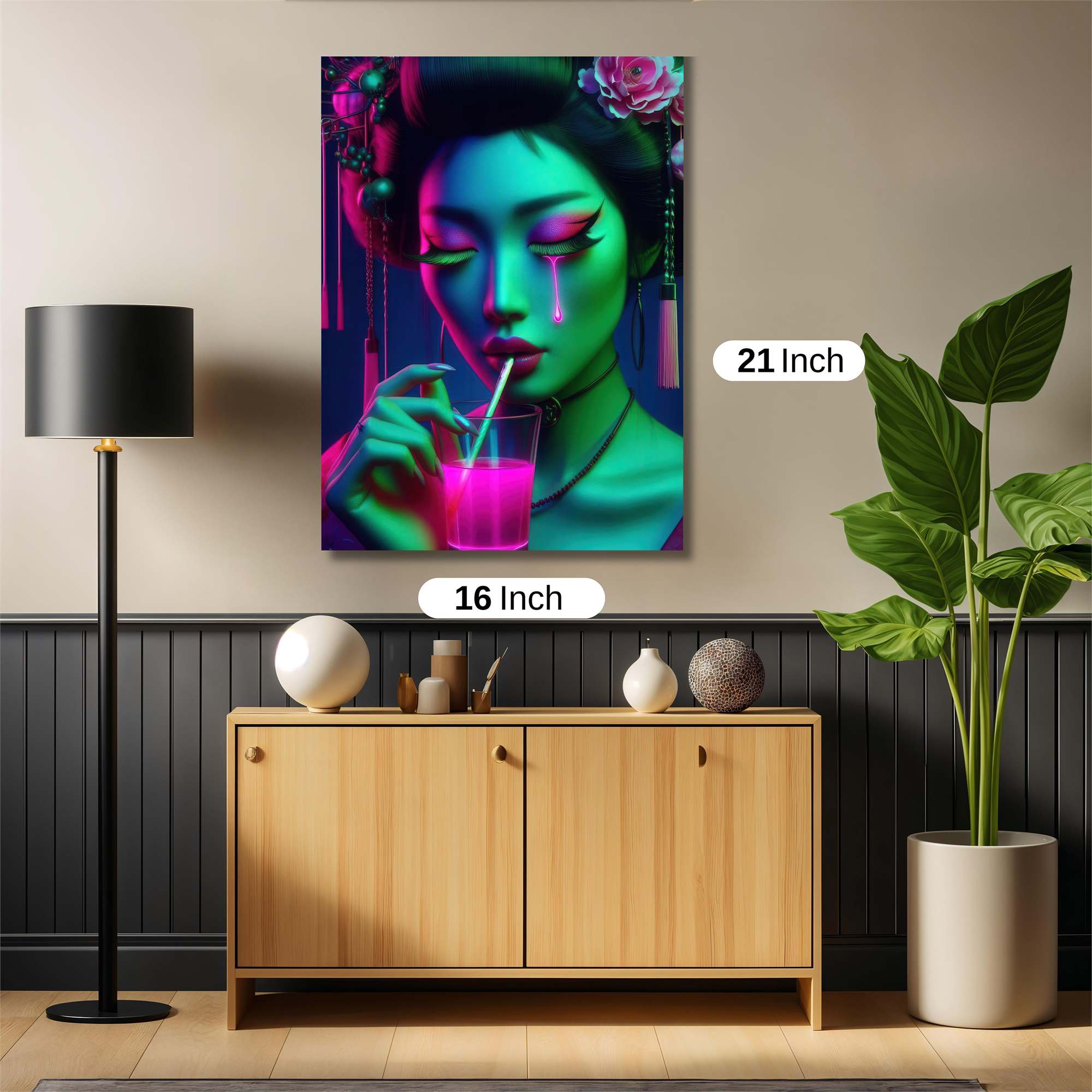 Geisha Glow Safe Wall Magnetic / M
