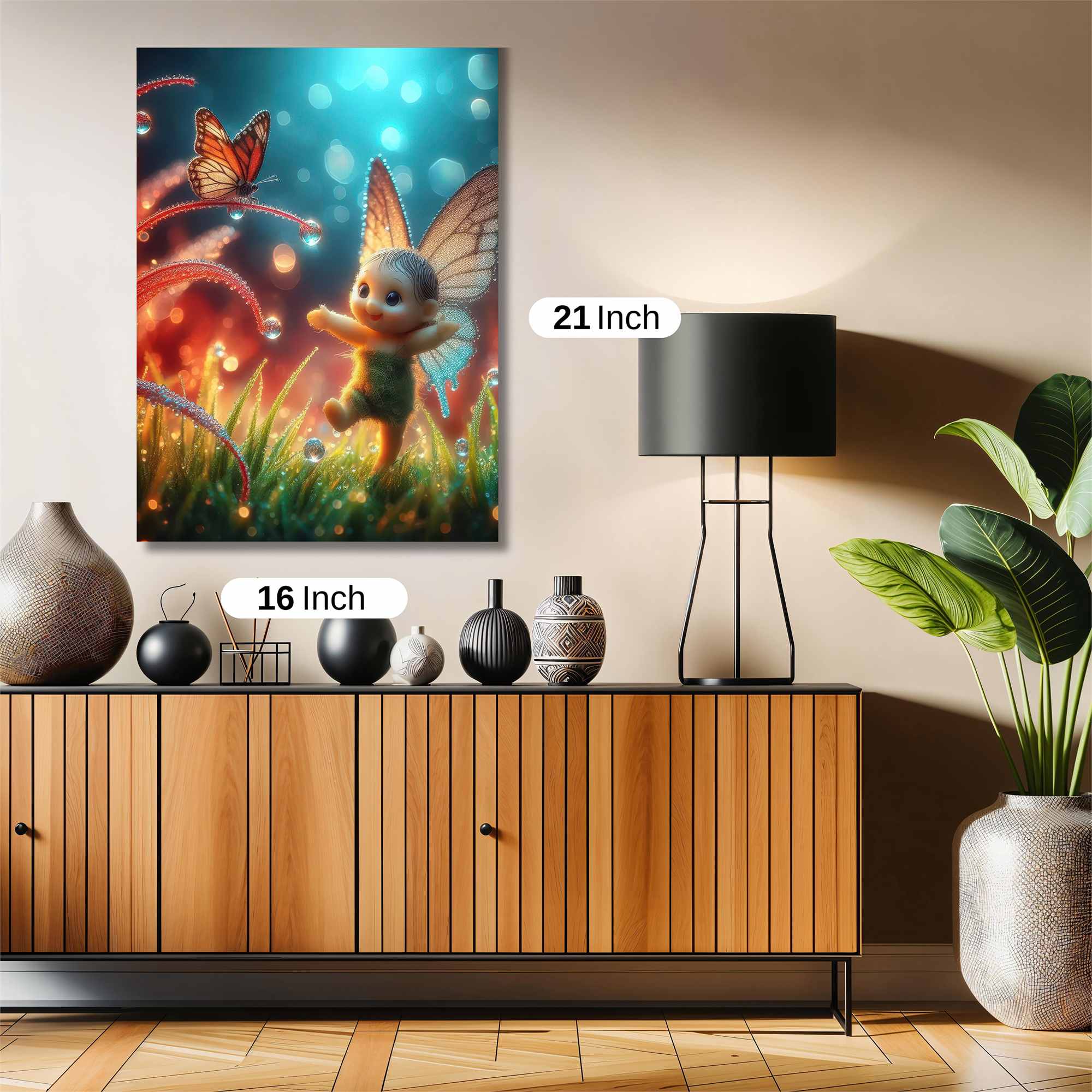 Fairy Whimsy Safe Wall Magnetic / M