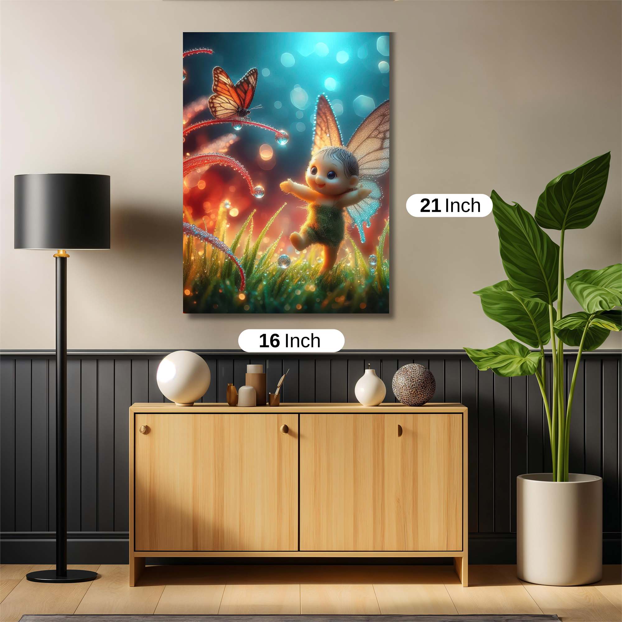 Fairy Whimsy Safe Wall Magnetic / M