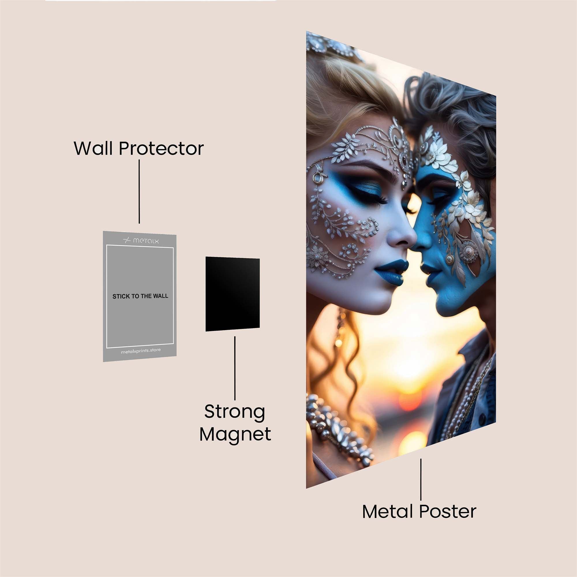 Frost Romance Safe Wall Magnetic / M