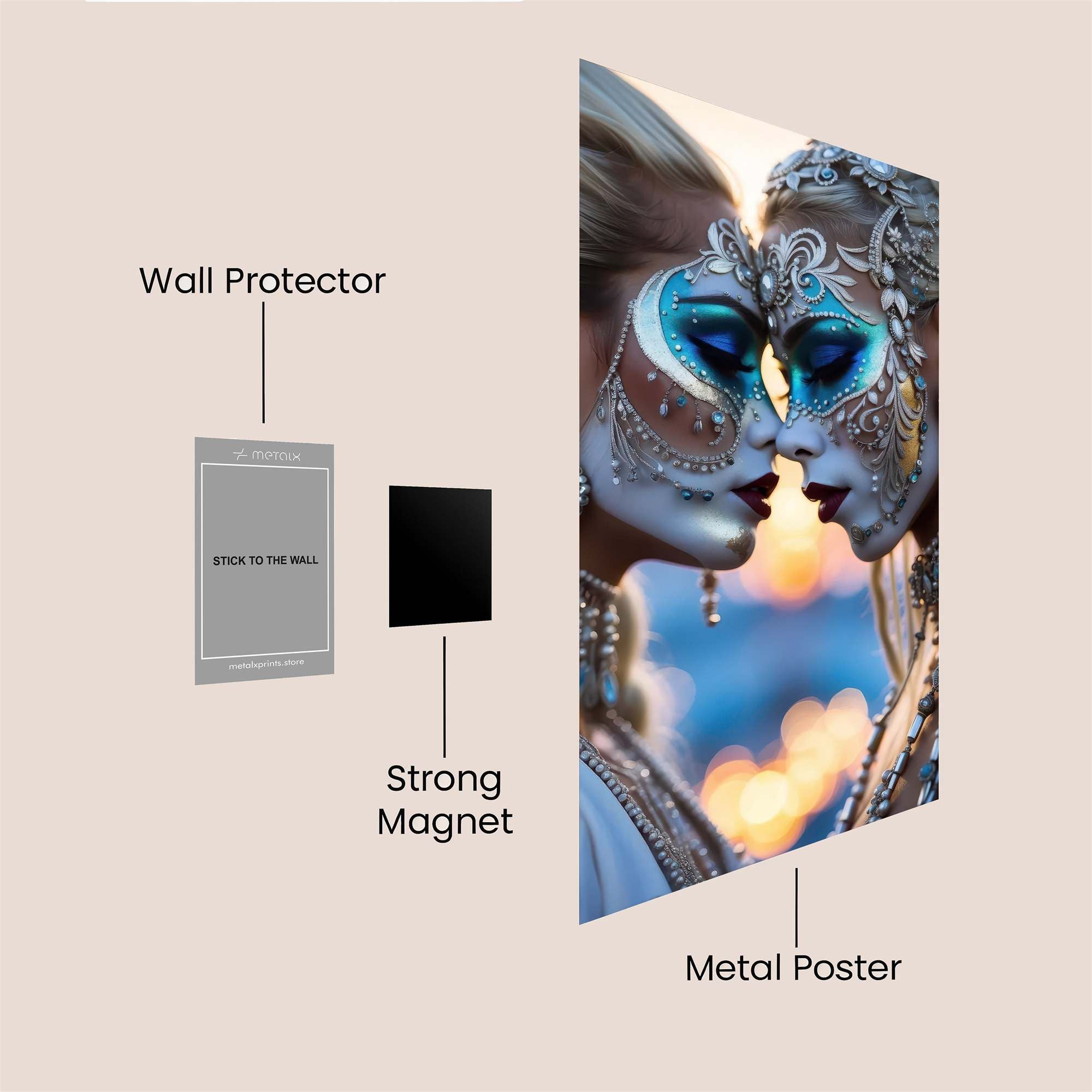 Moonlit Mystique Safe Wall Magnetic / M