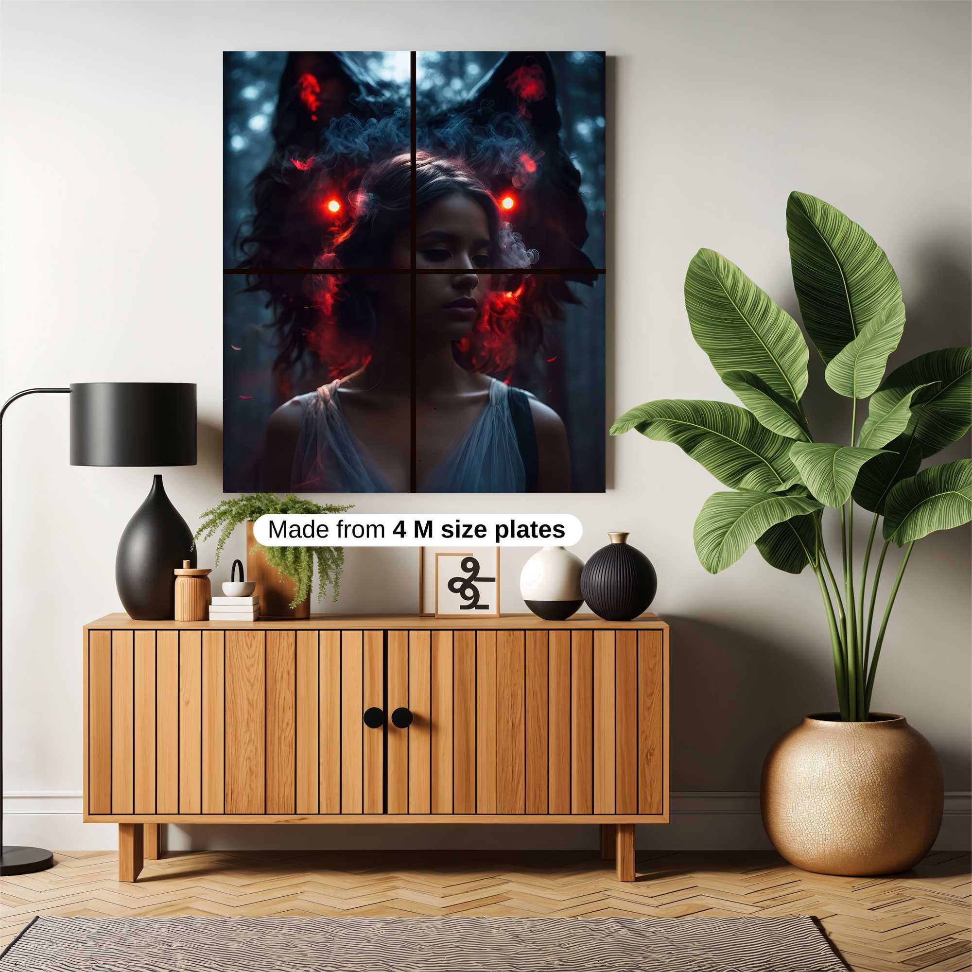 Wolf Enigma Safe Wall Magnetic / M