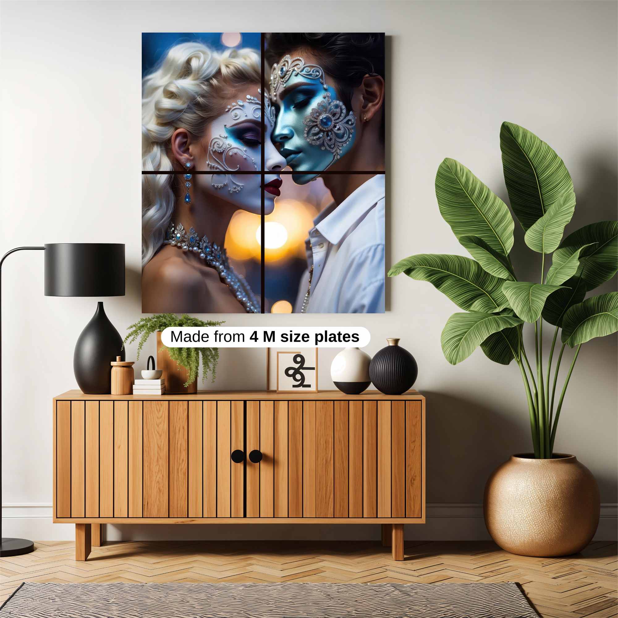 Masquerade Enchantment Safe Wall Magnetic / M
