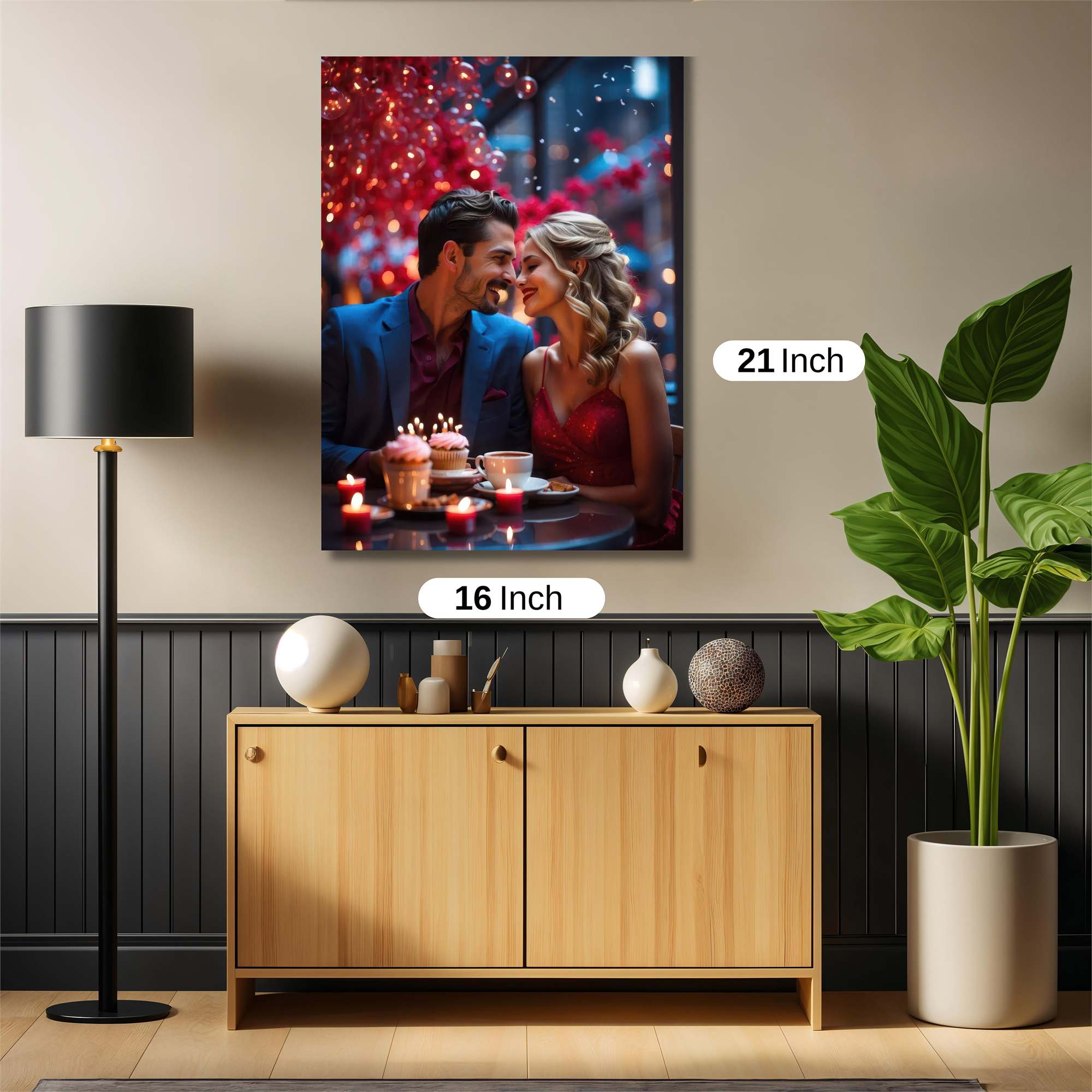 Love Sparkles Safe Wall Magnetic / M